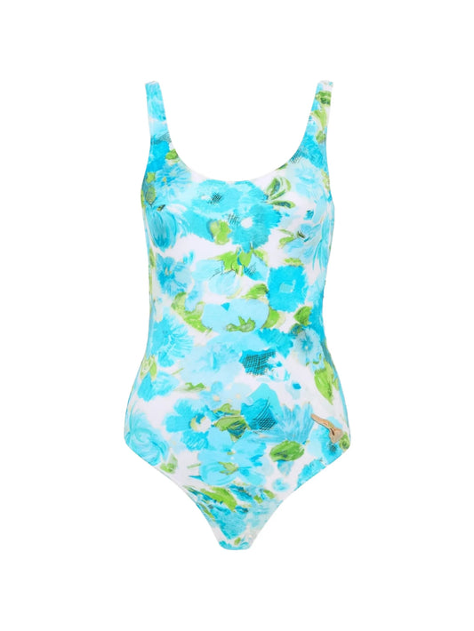 Floral print swimsuit