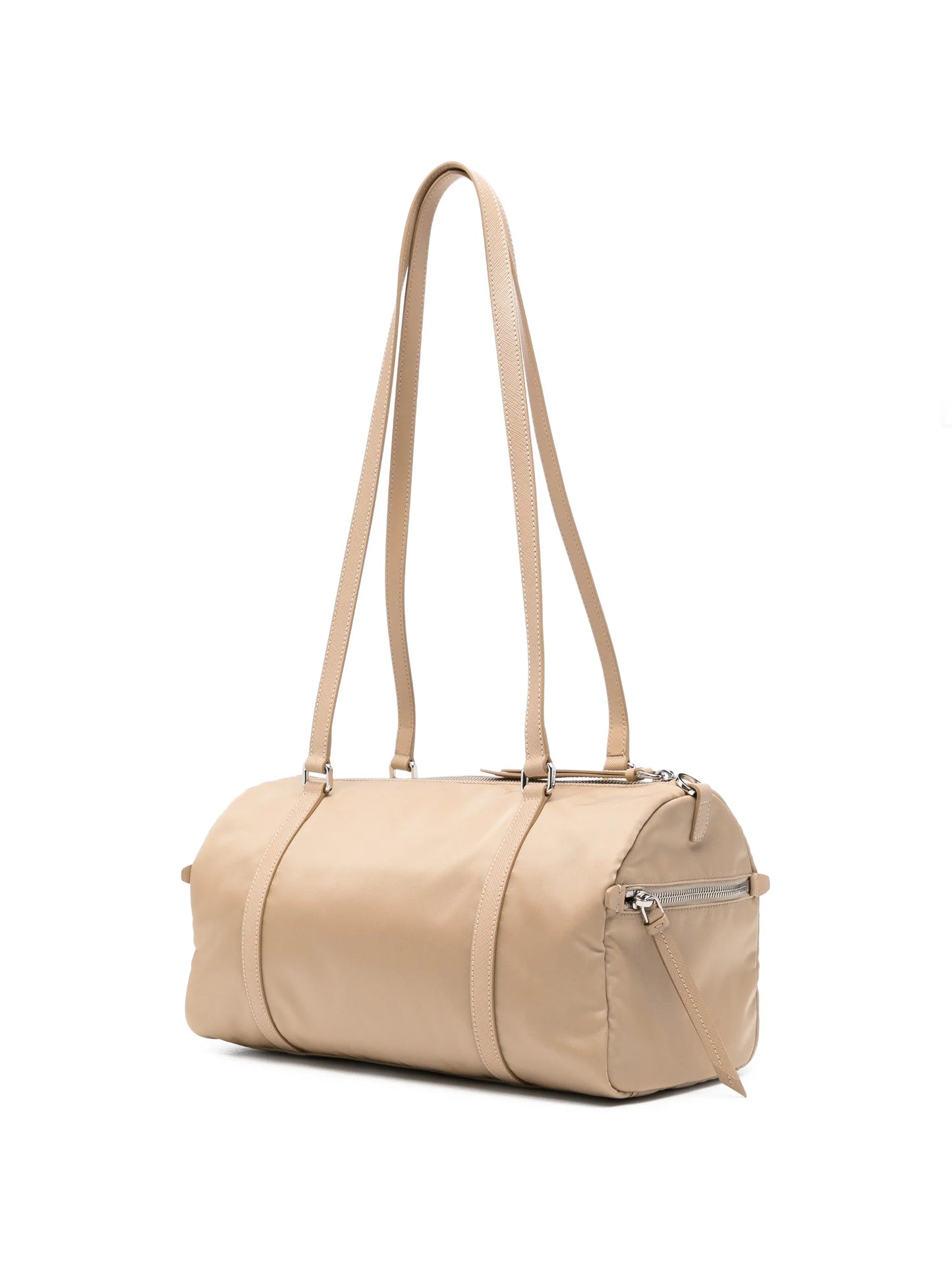 triangle-logo shoulder bag