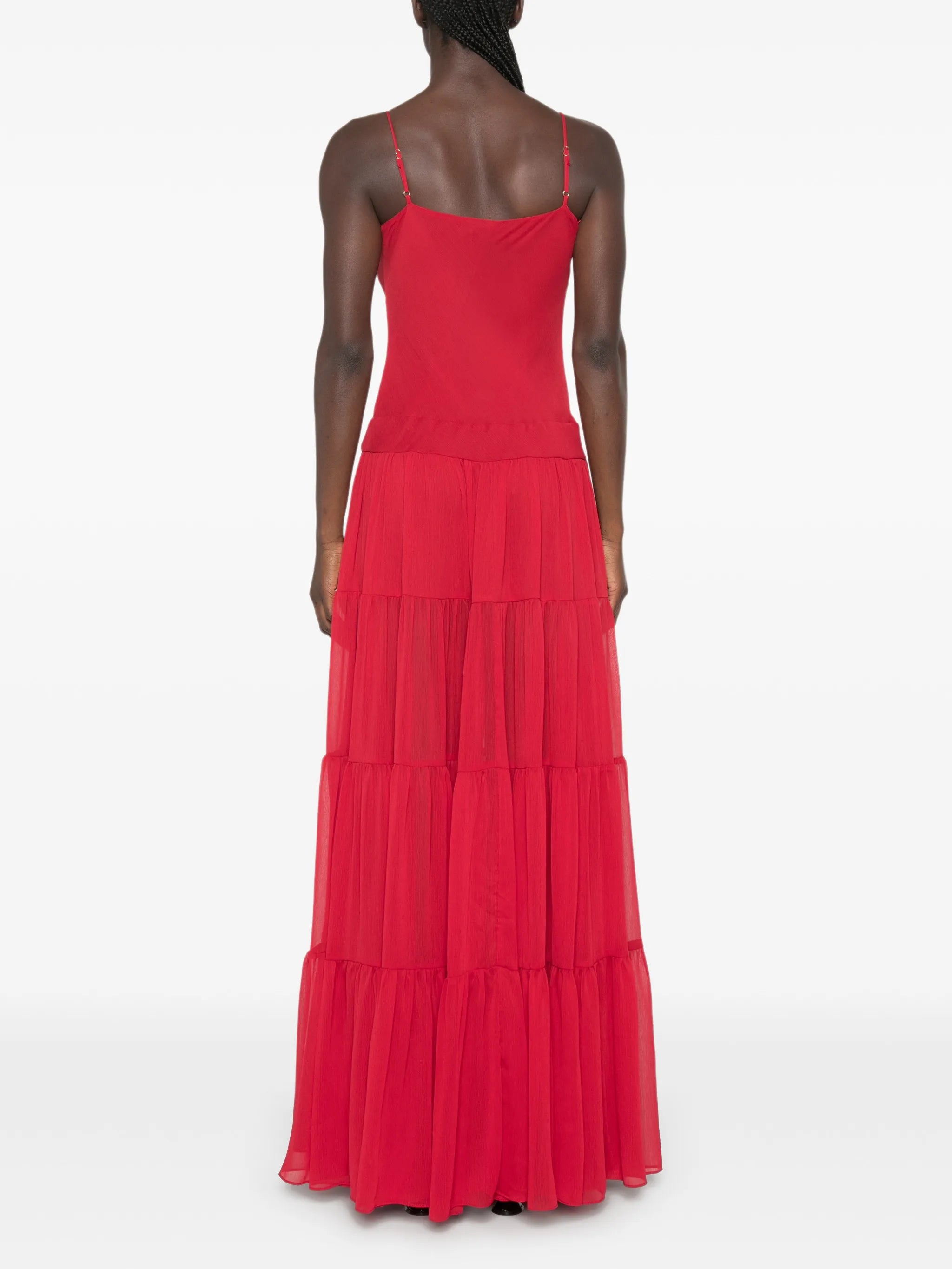 Delphina tiered maxi dress