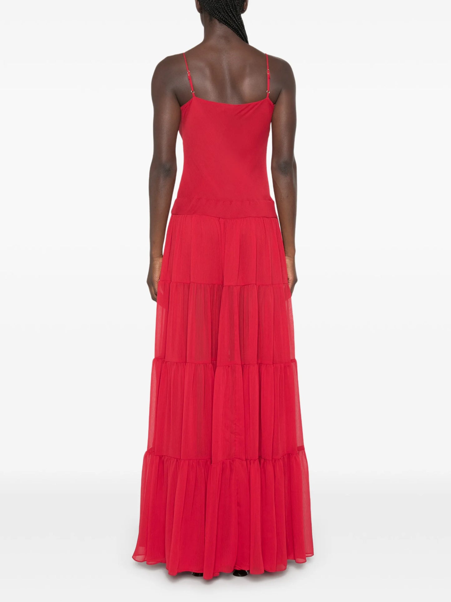 Delphina tiered maxi dress