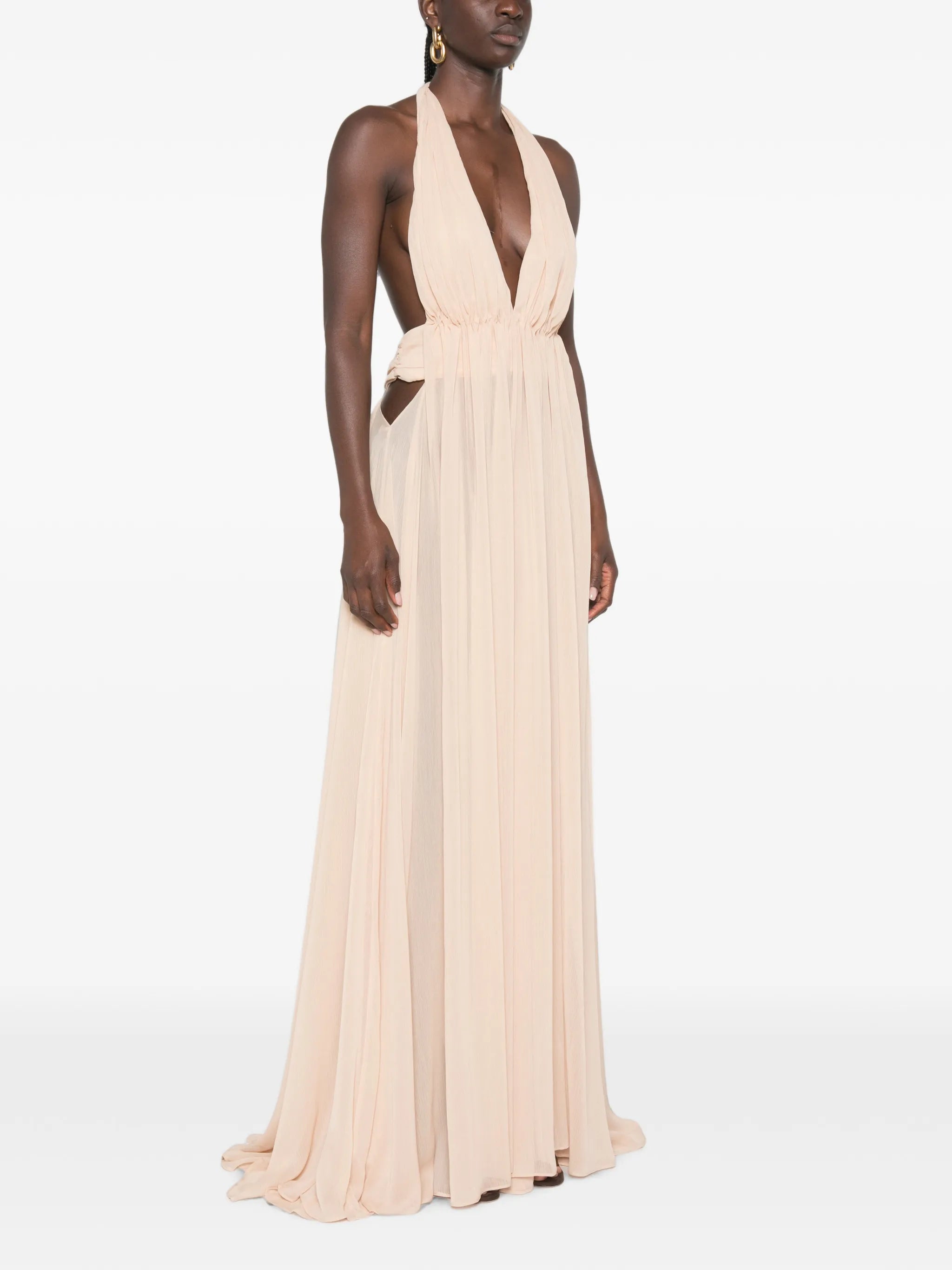 Florence halterneck maxi dress