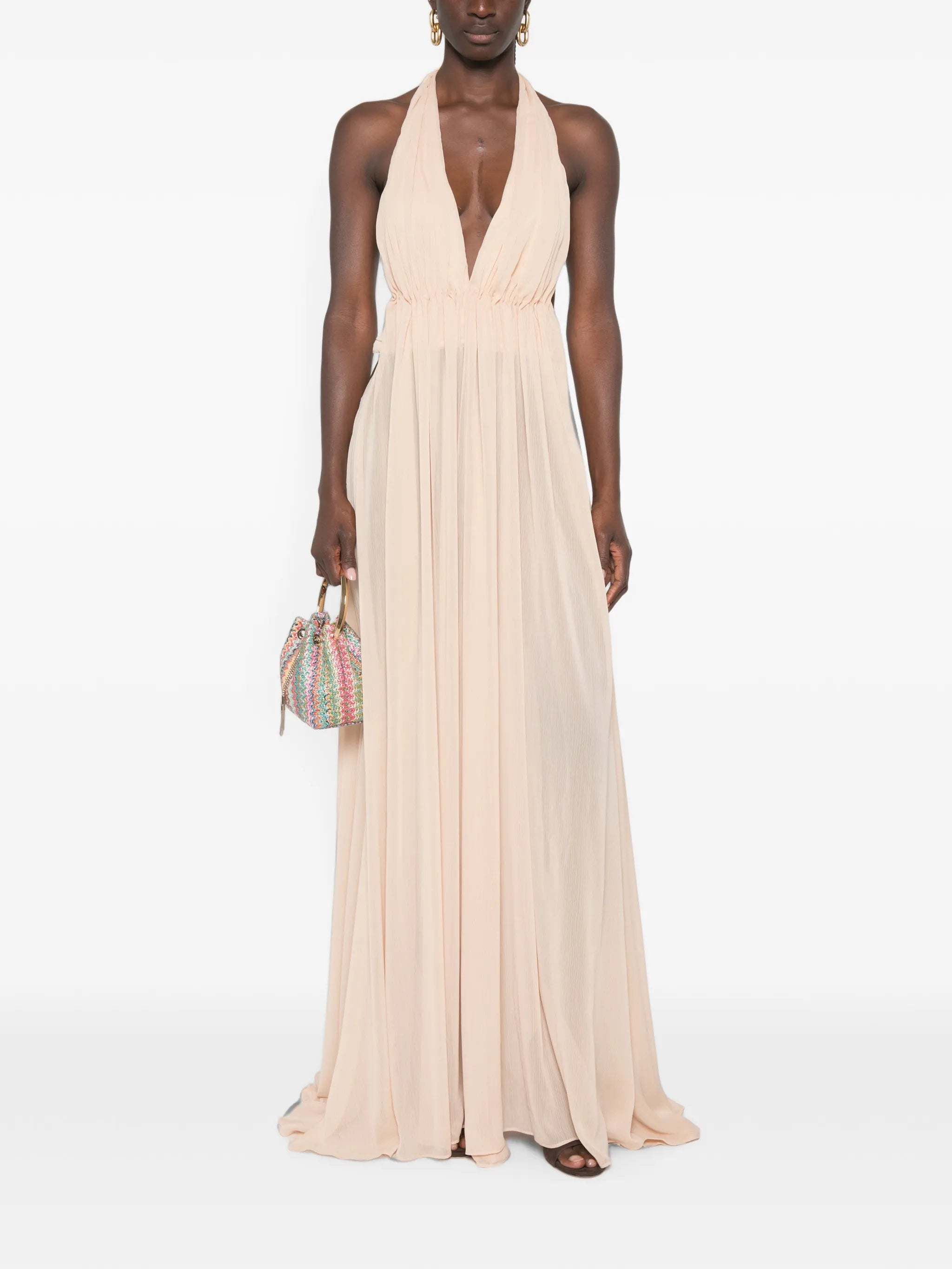 Florence halterneck maxi dress