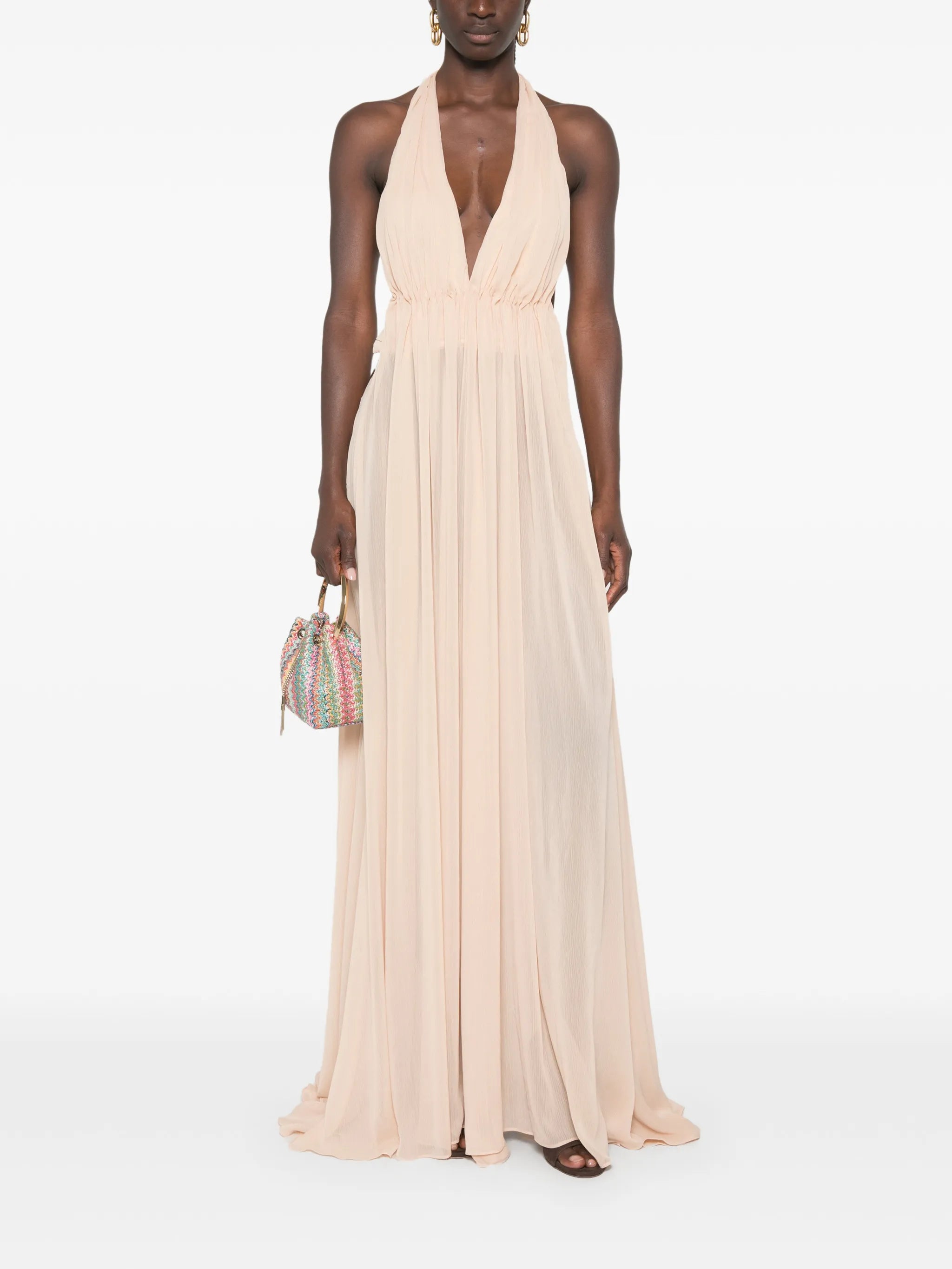 Florence halterneck maxi dress