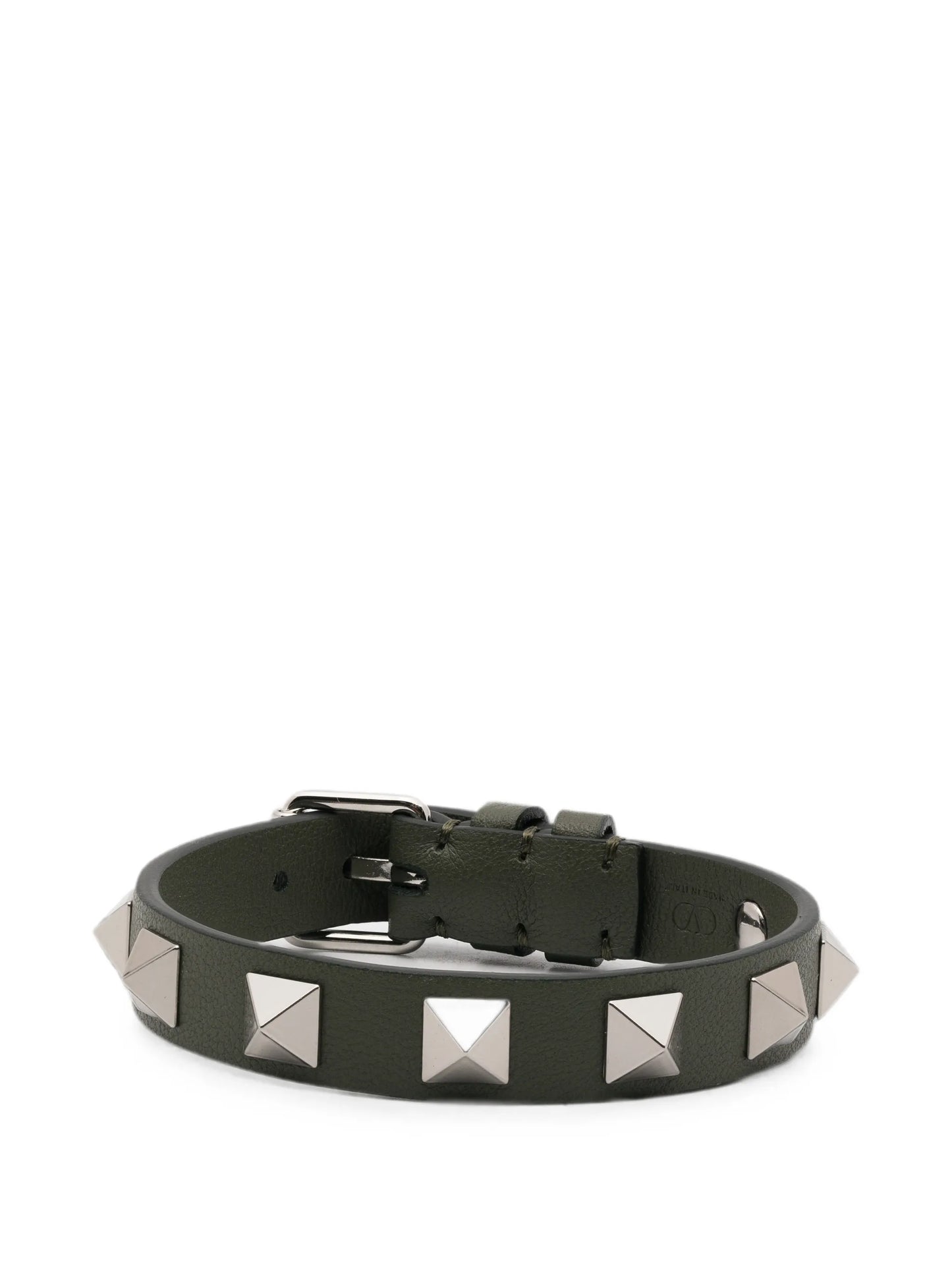 Rockstud leather bracelet