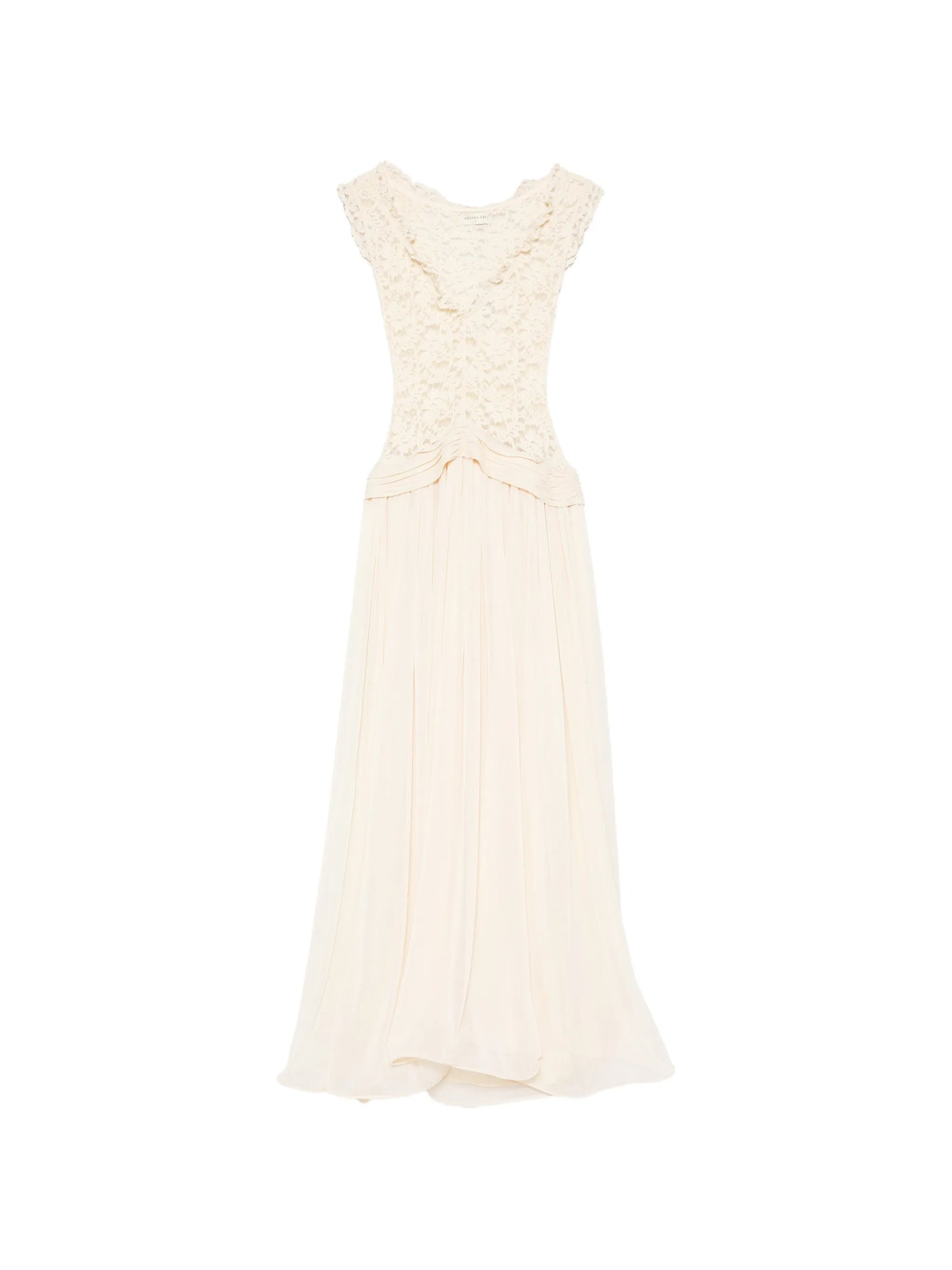 Arabella cap-sleeve maxi dress