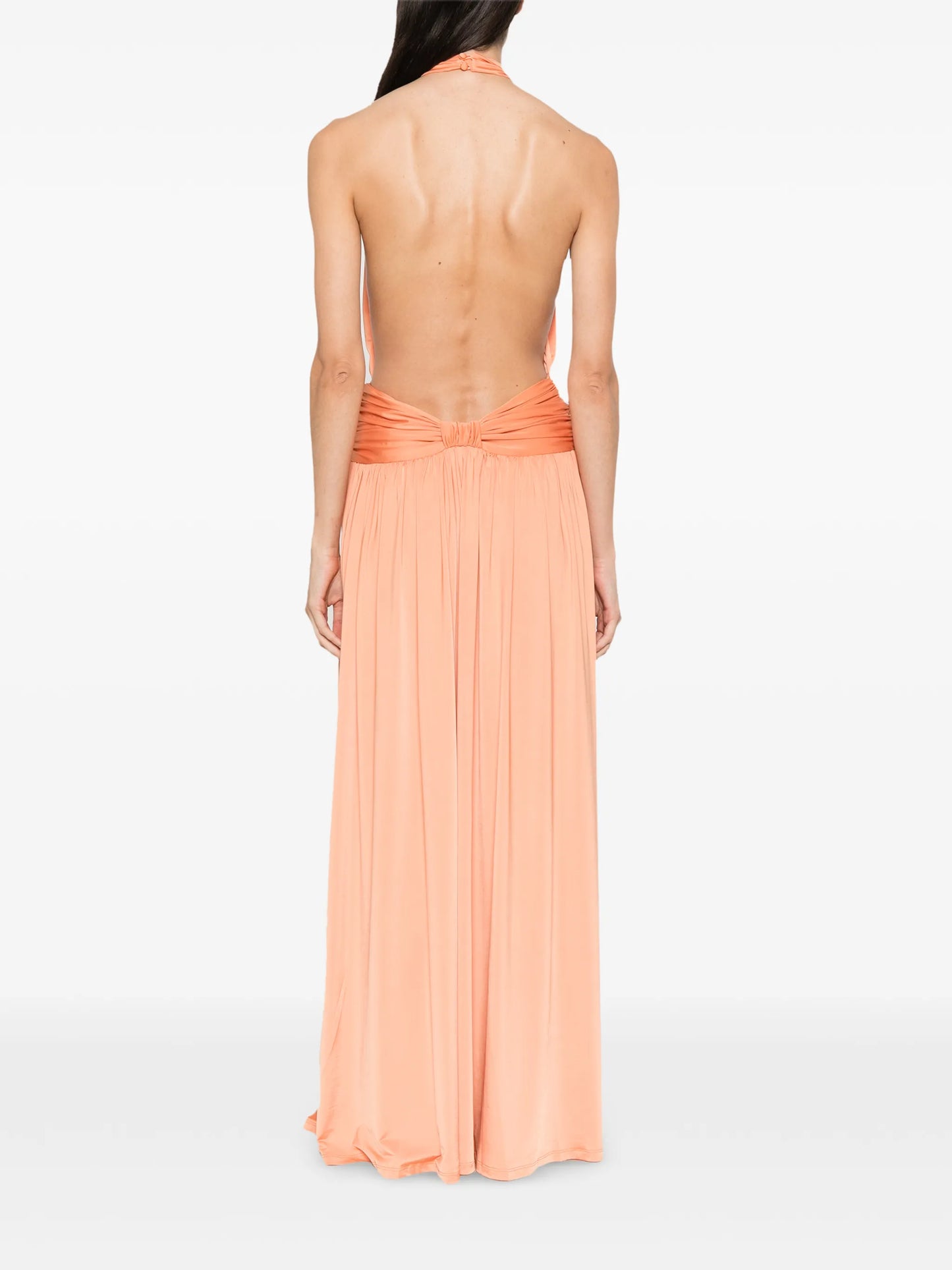 Santina halterneck maxi dress