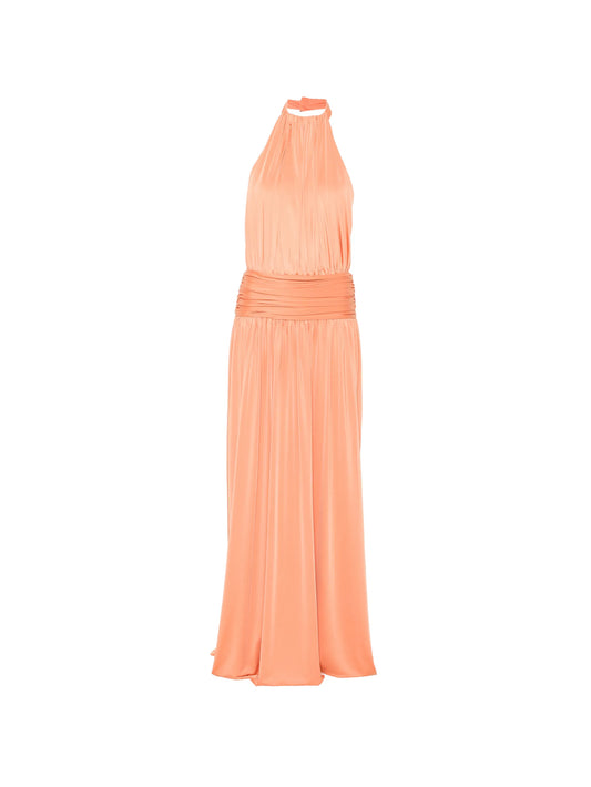 Santina halterneck maxi dress