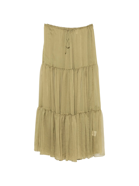 Sabrina tiered maxi skirt