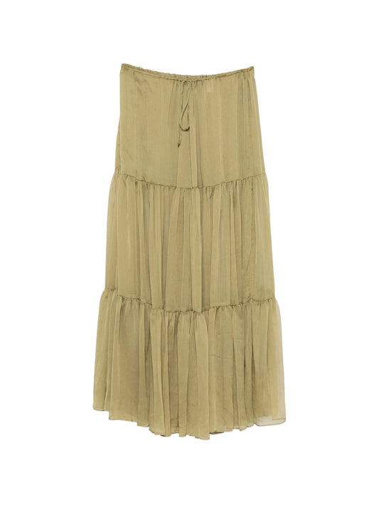 Sabrina tiered maxi skirt