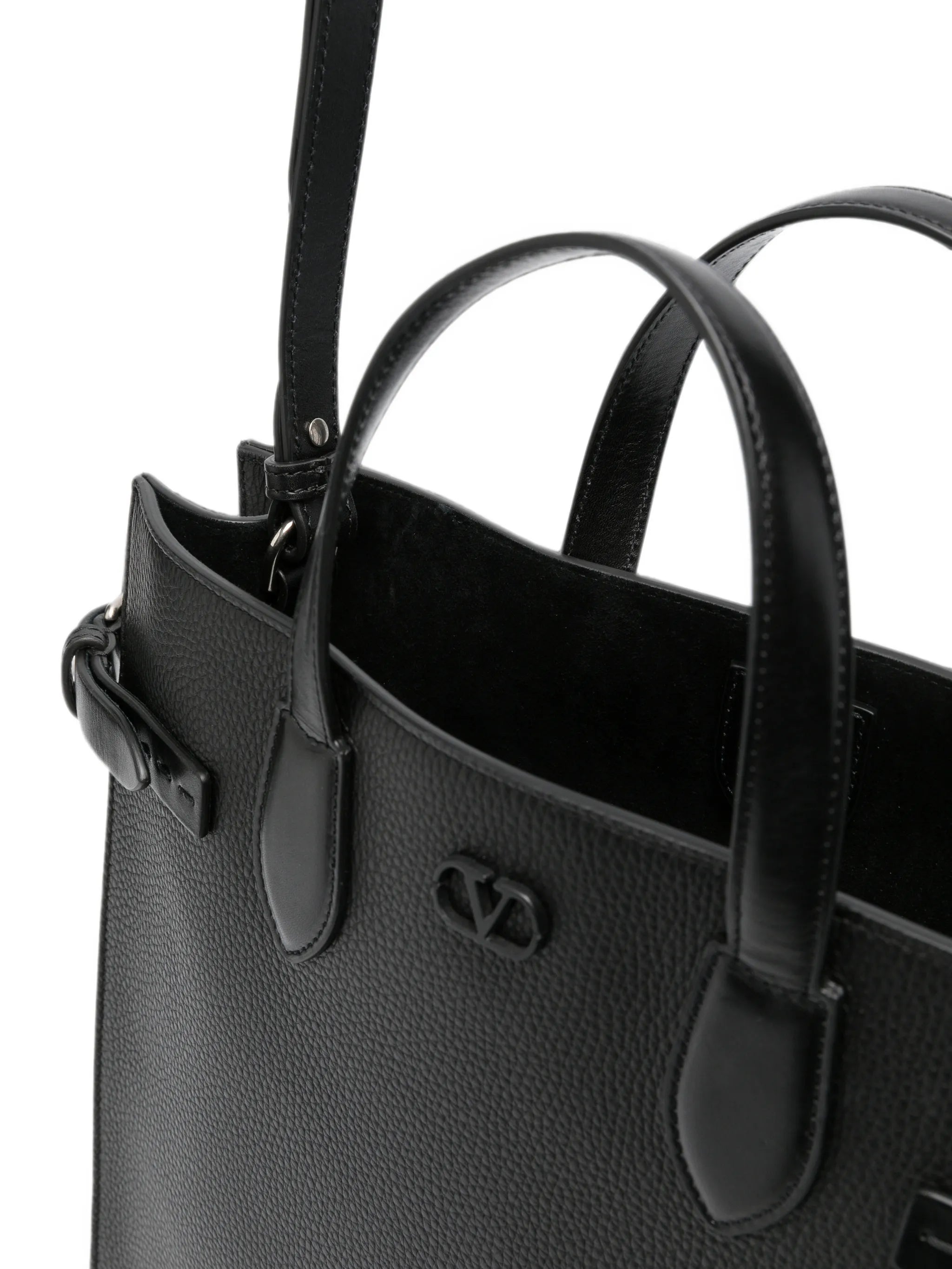Antibes medium tote bag in grained leather