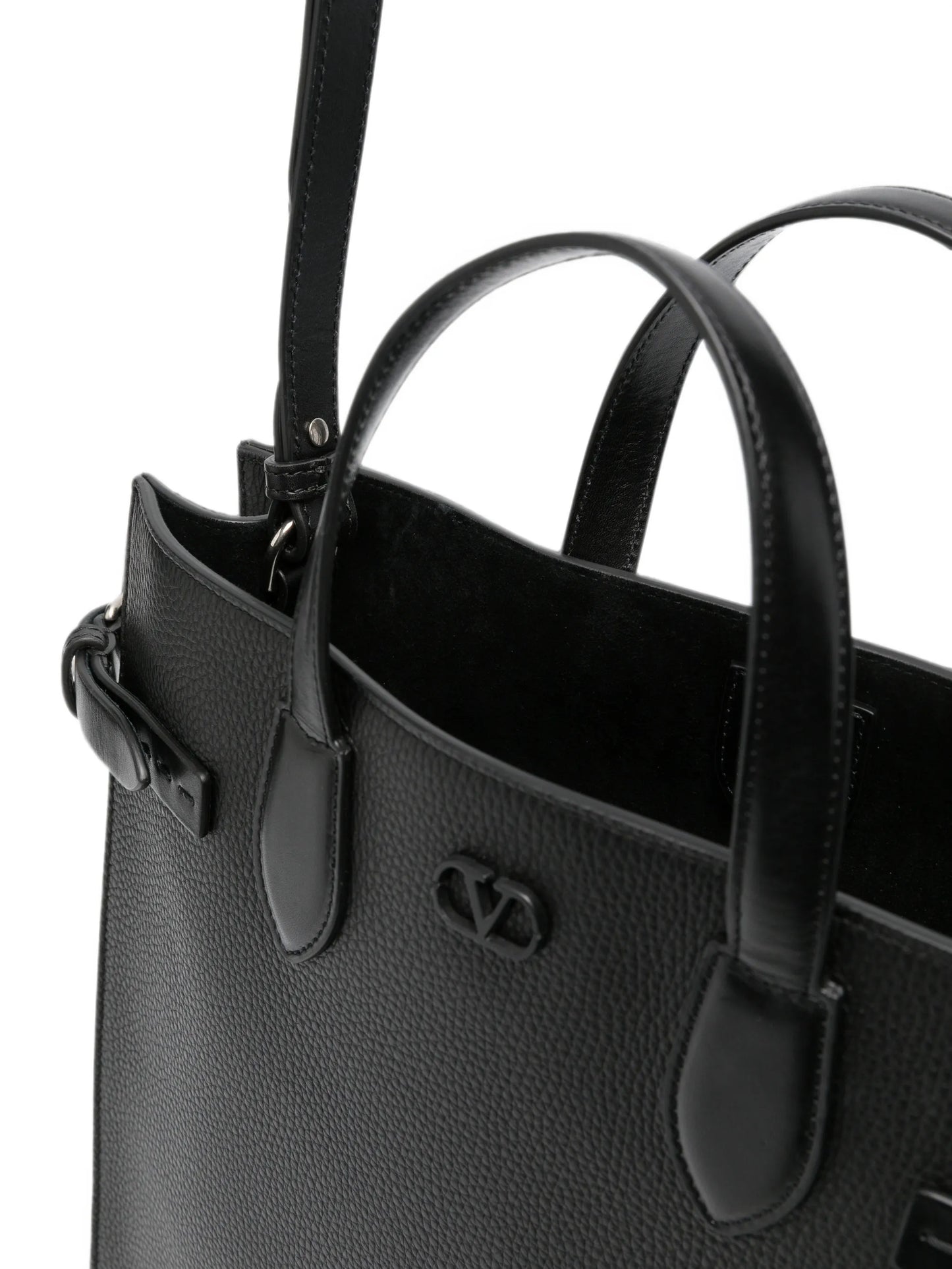 Antibes medium tote bag in grained leather