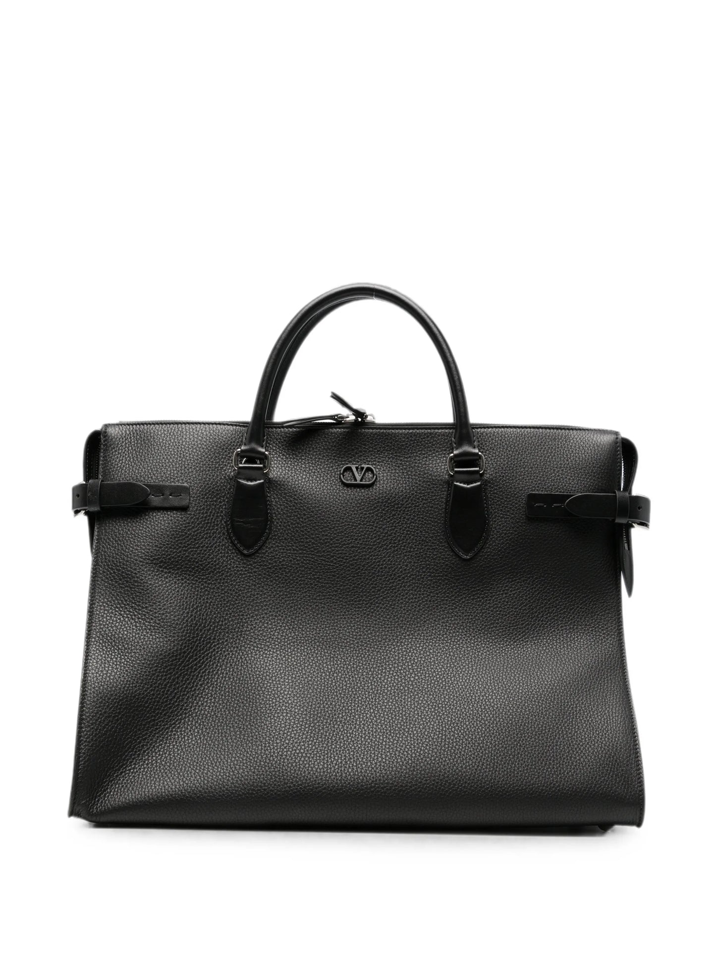 Antibes pebbled leather holdall bag