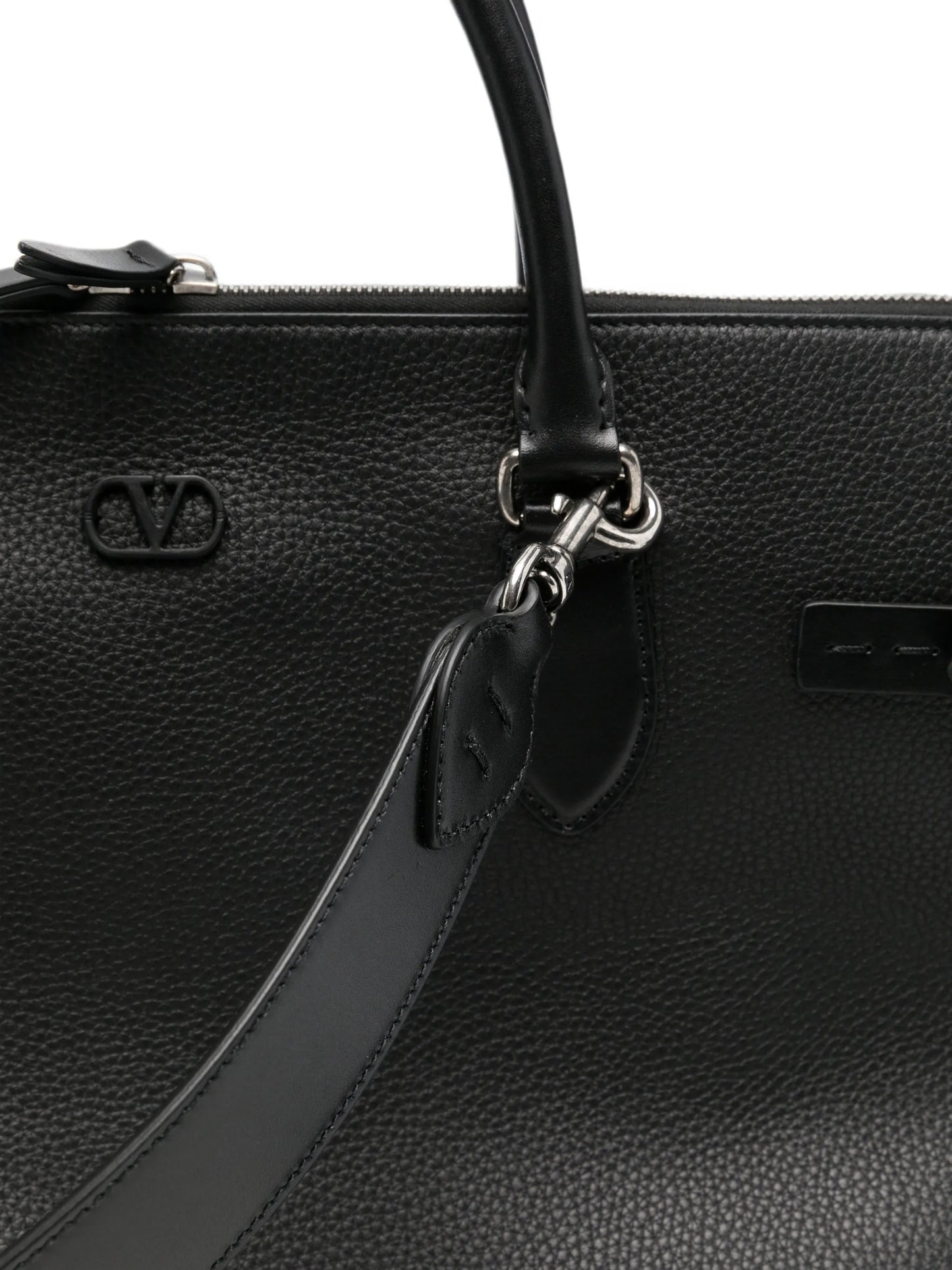 Antibes pebbled leather holdall bag