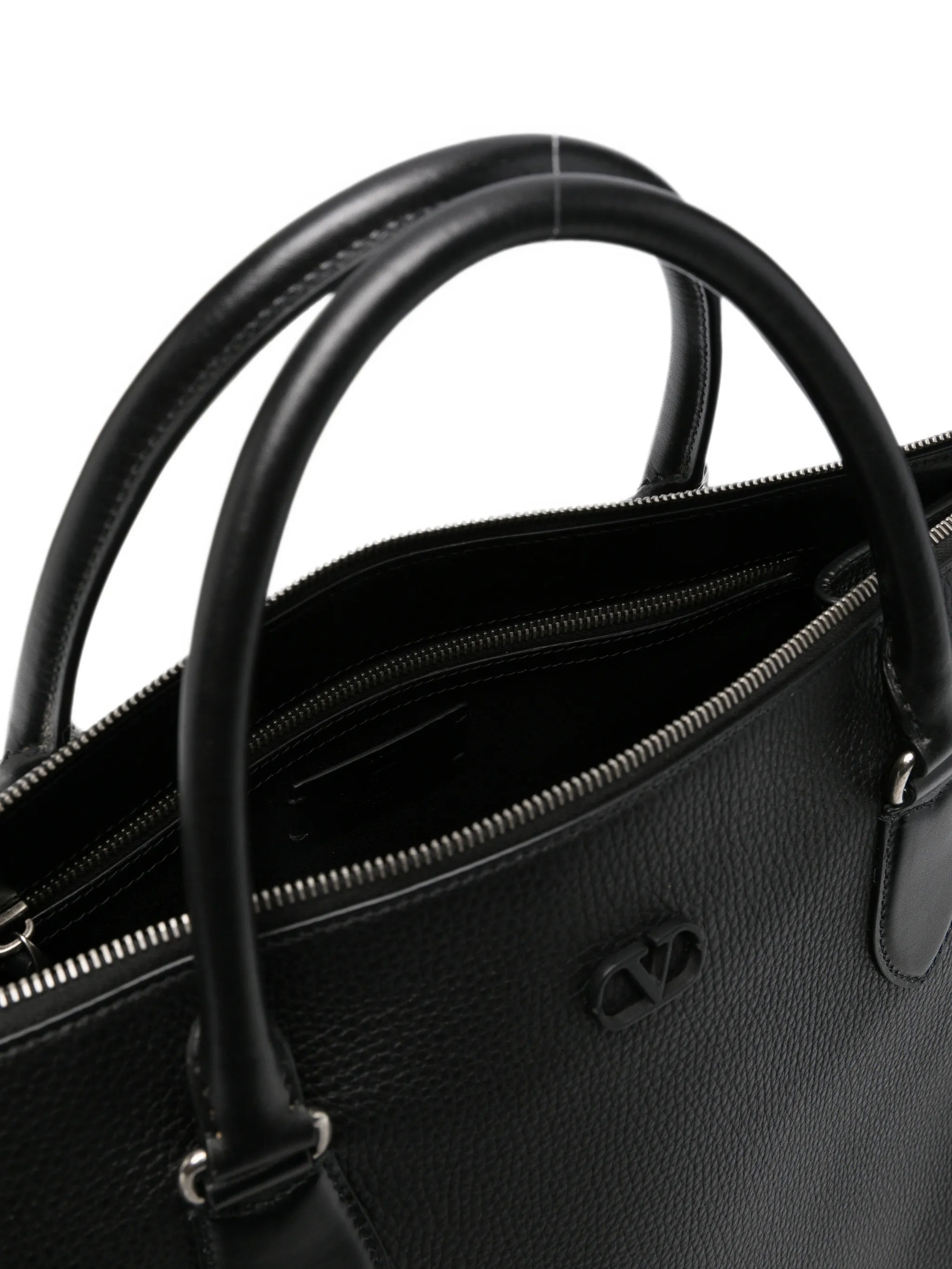 Antibes pebbled leather holdall bag