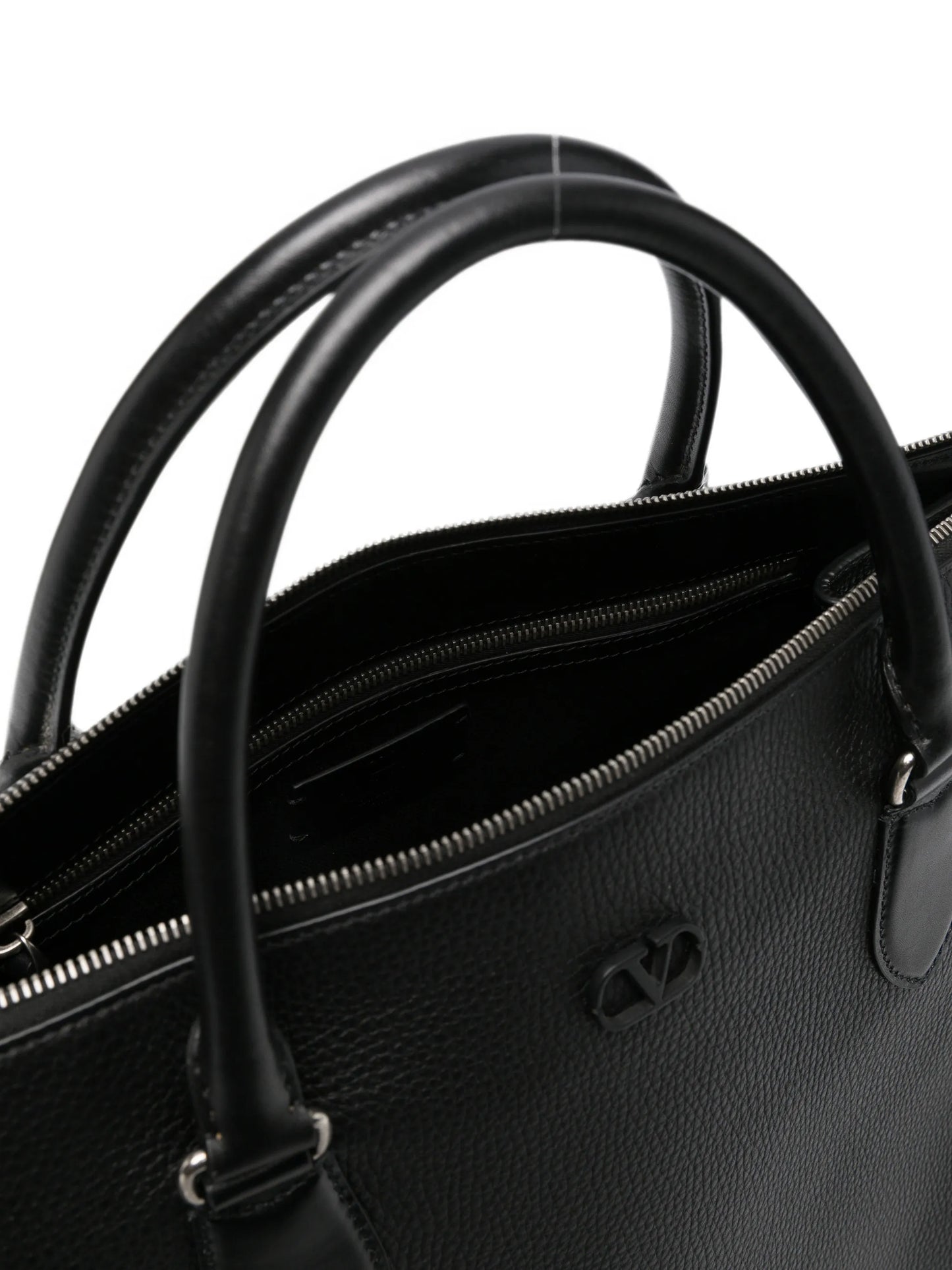 Antibes pebbled leather holdall bag
