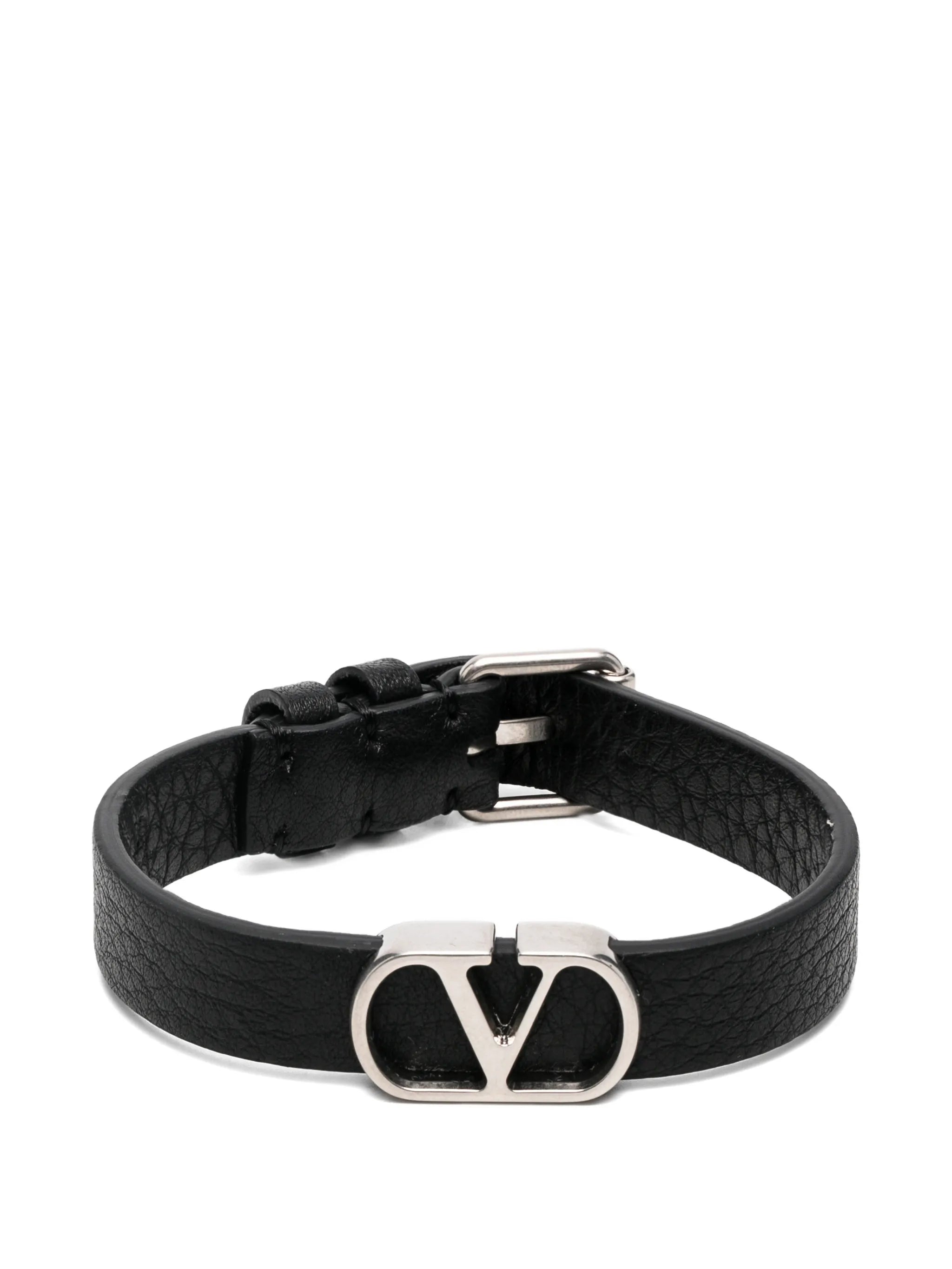VLogo Signature leather bracelet