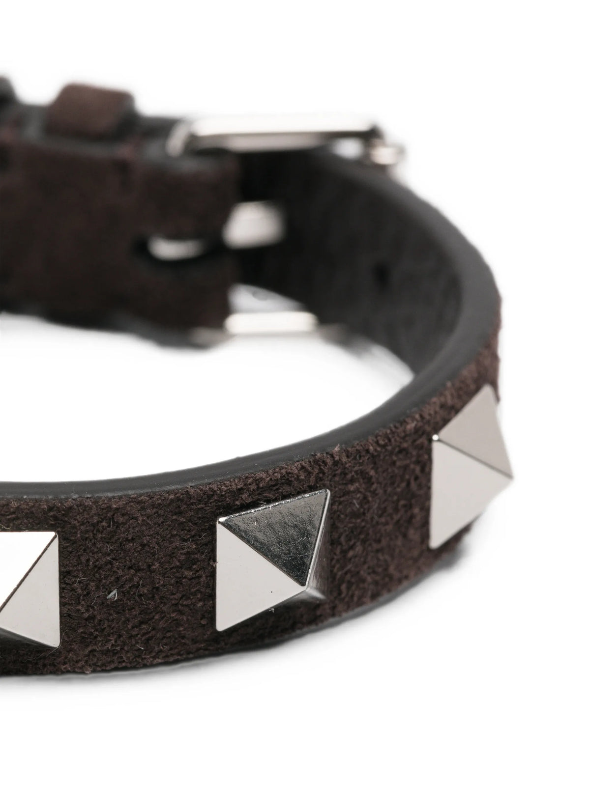 Rockstud leather bracelet