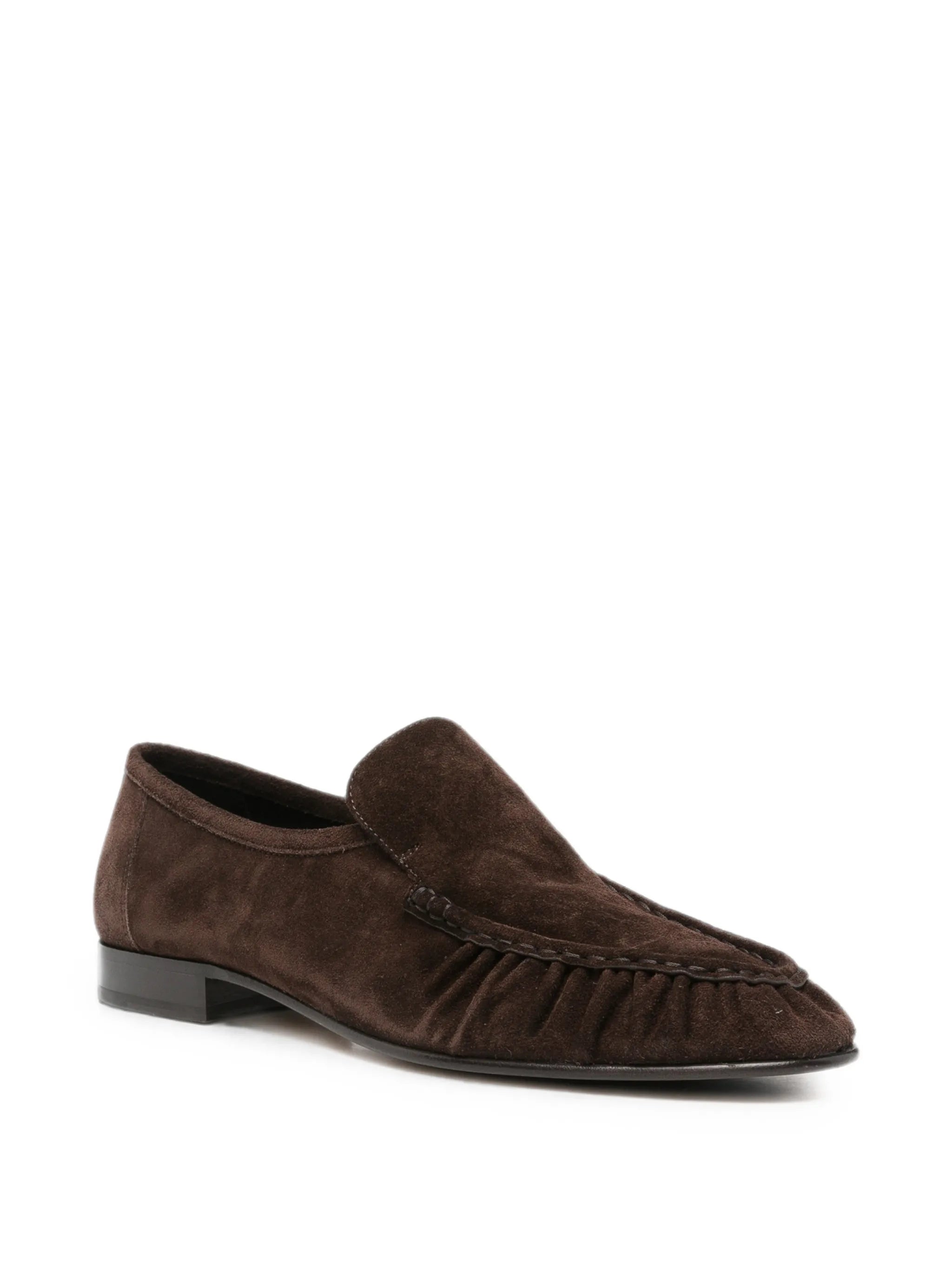 Soft Mocassin Two suede loafers