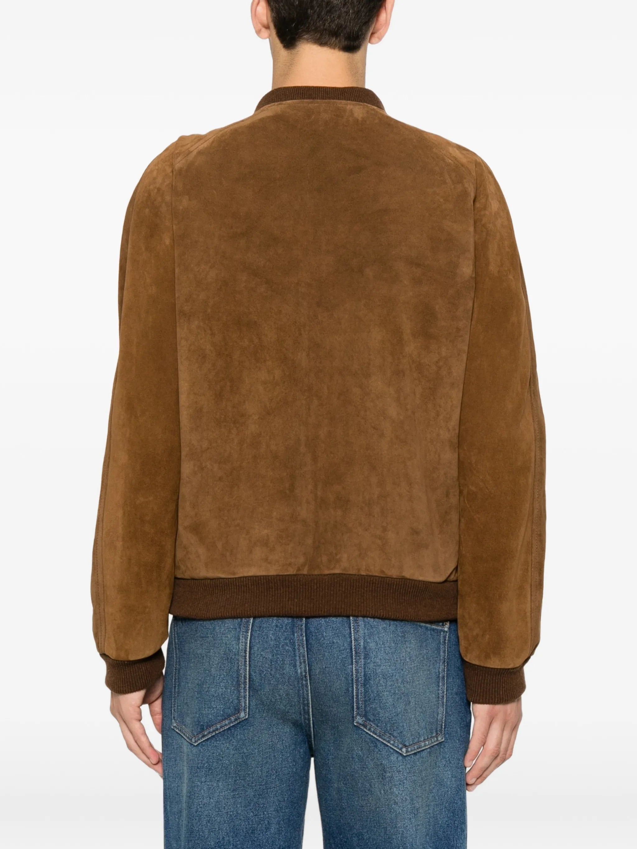 Ramiro suede bomber jacket