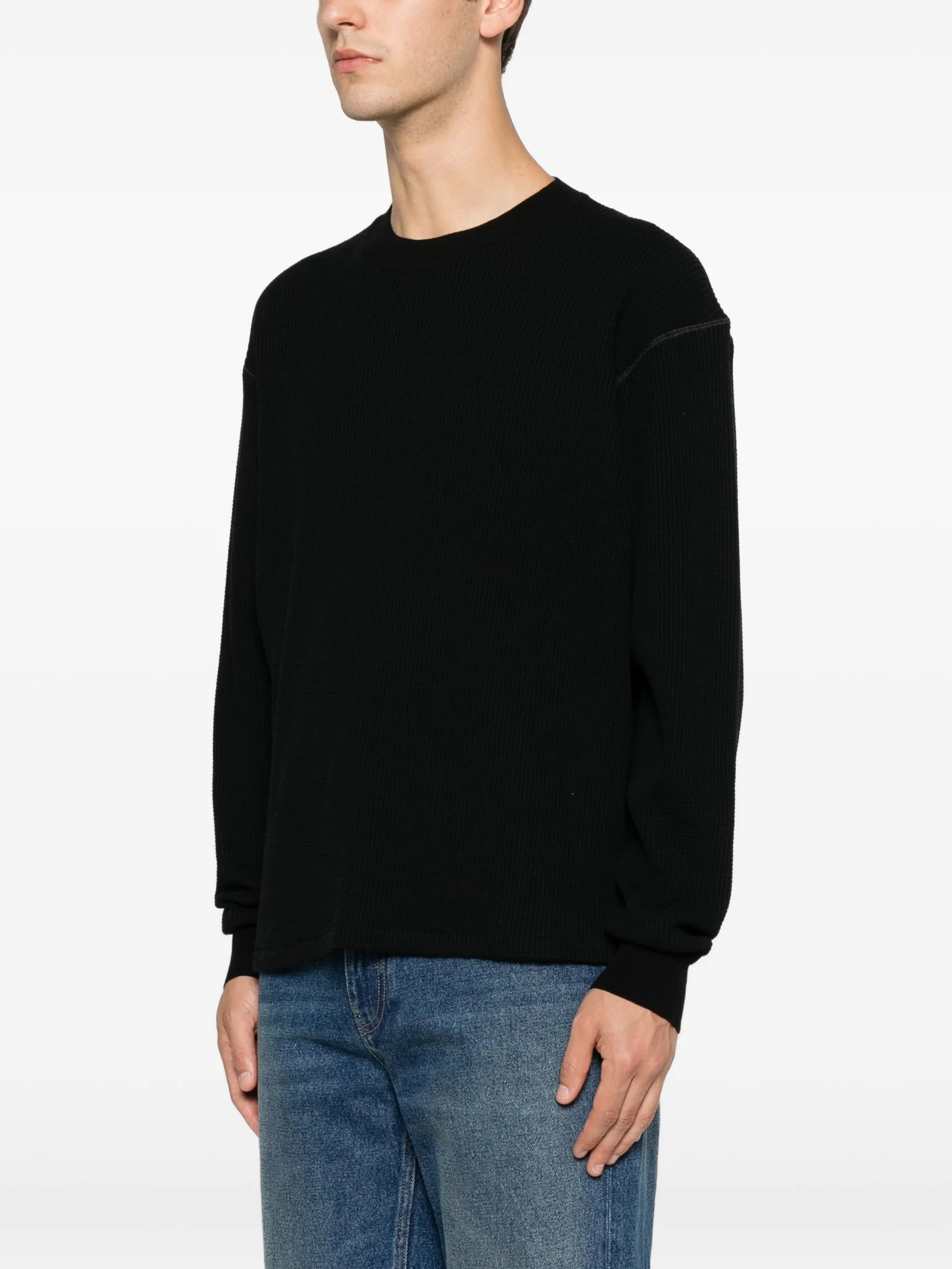 Masaki waffle-knit sweater