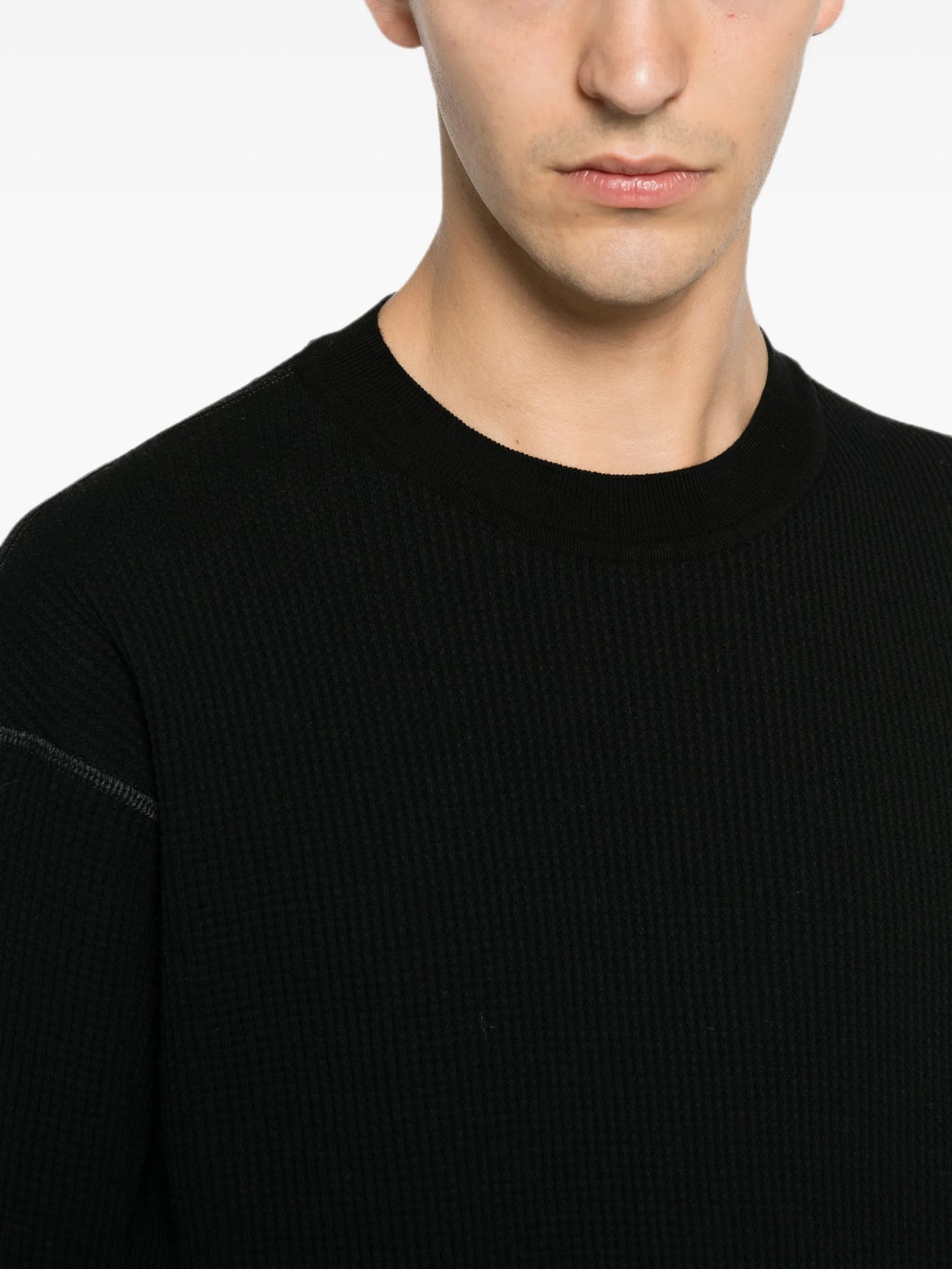 Masaki waffle-knit sweater