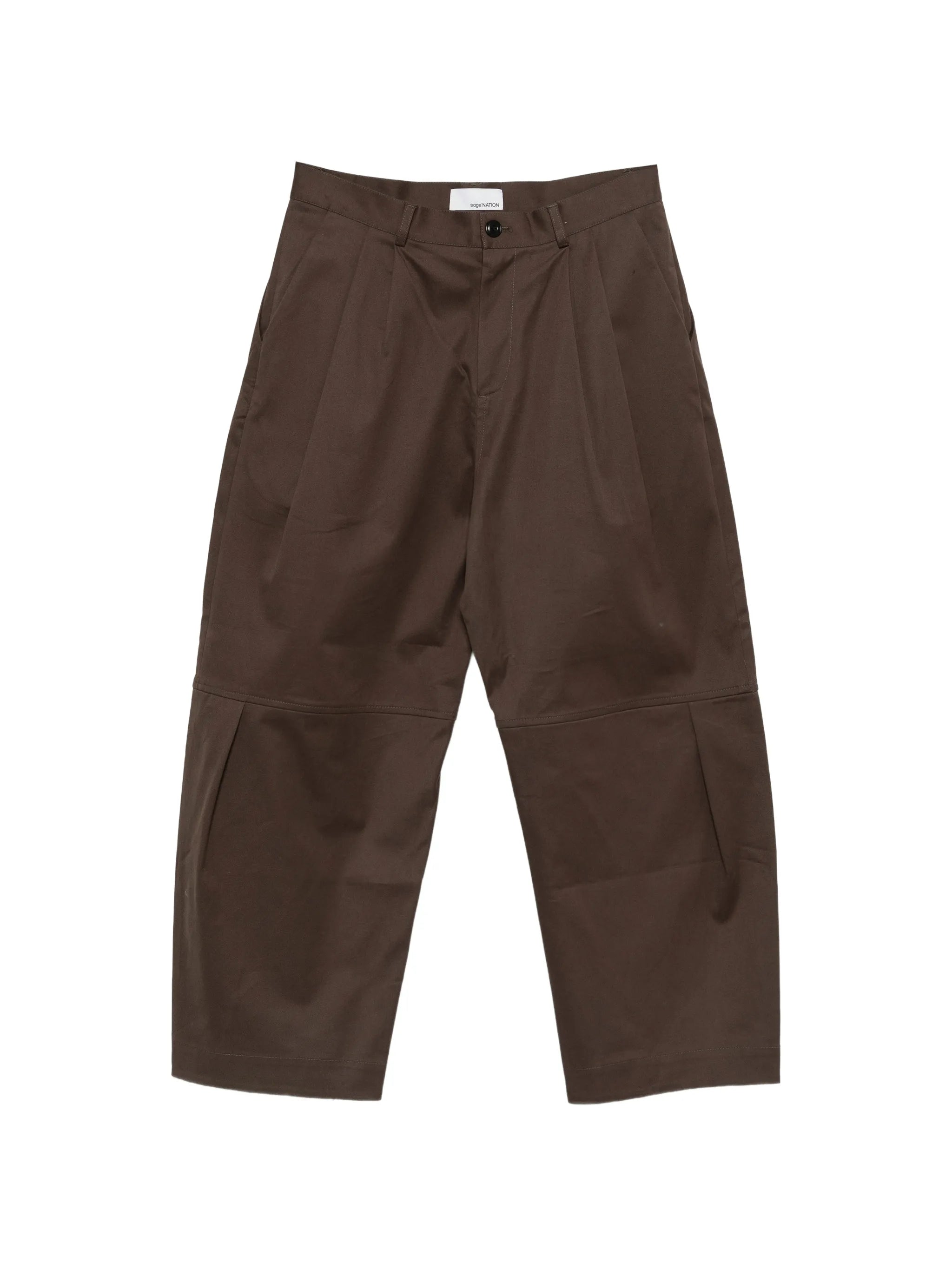 Zushi pleated trousers