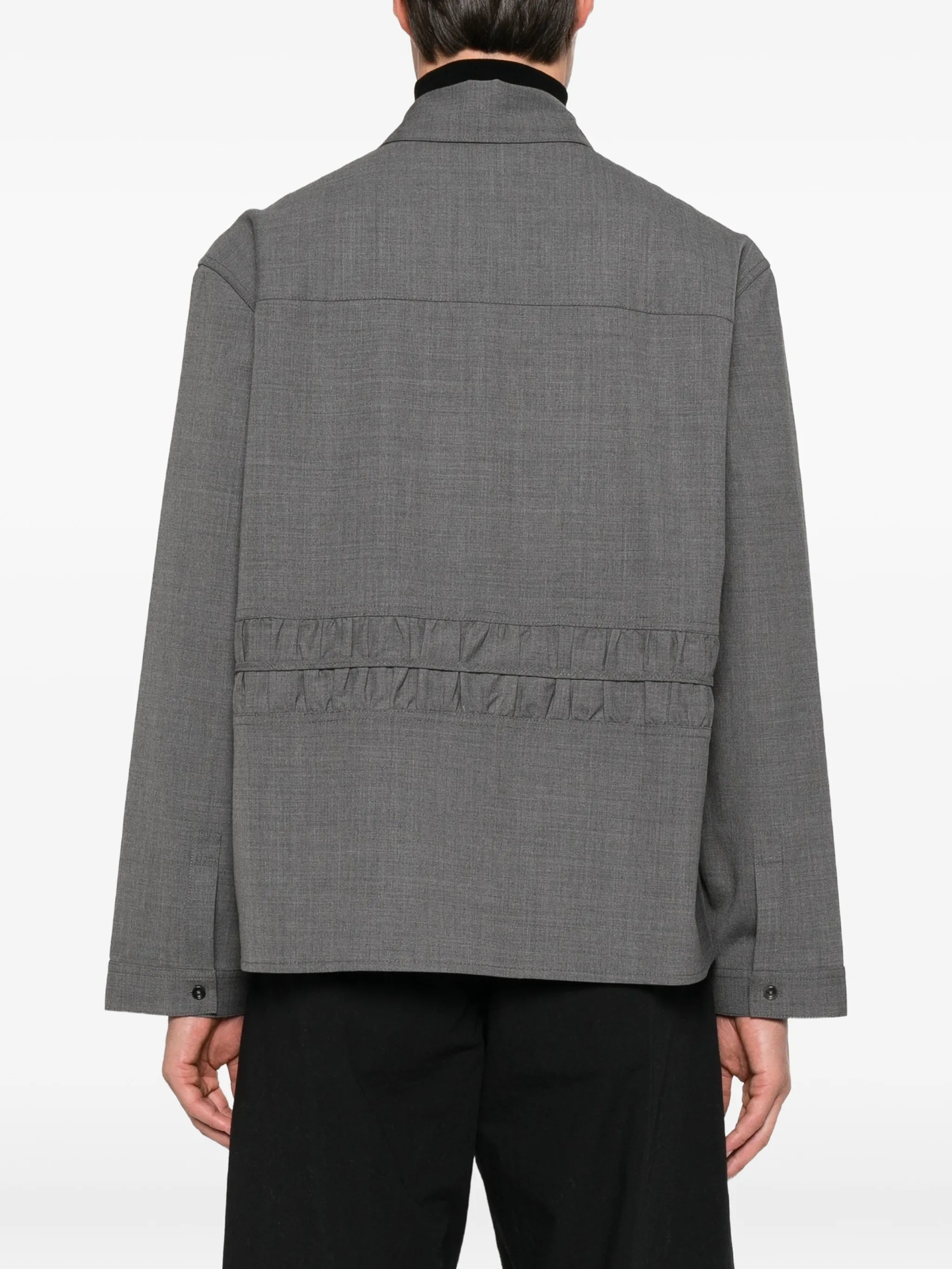 Fossil ruched-detail shirt