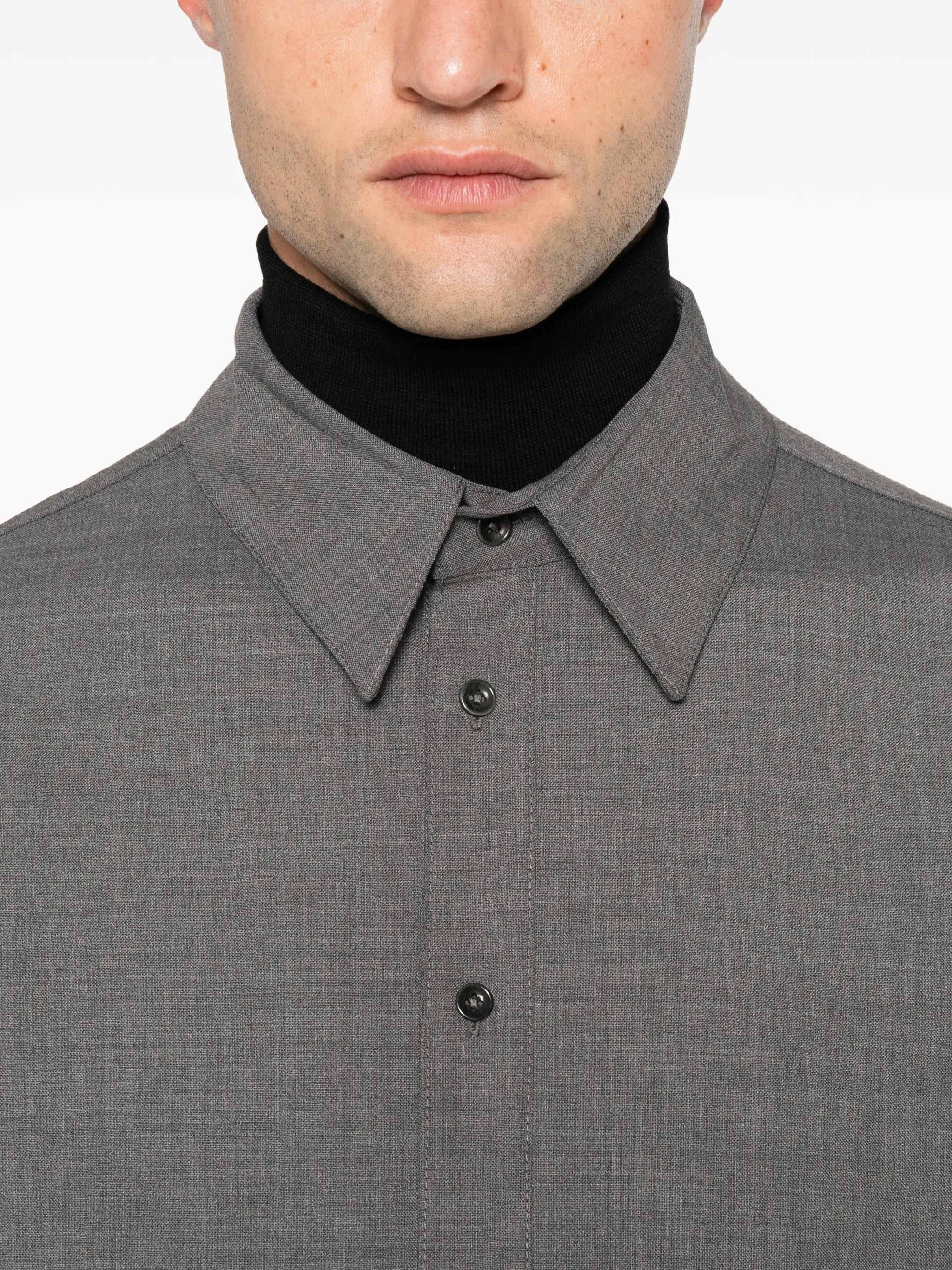 Fossil ruched-detail shirt