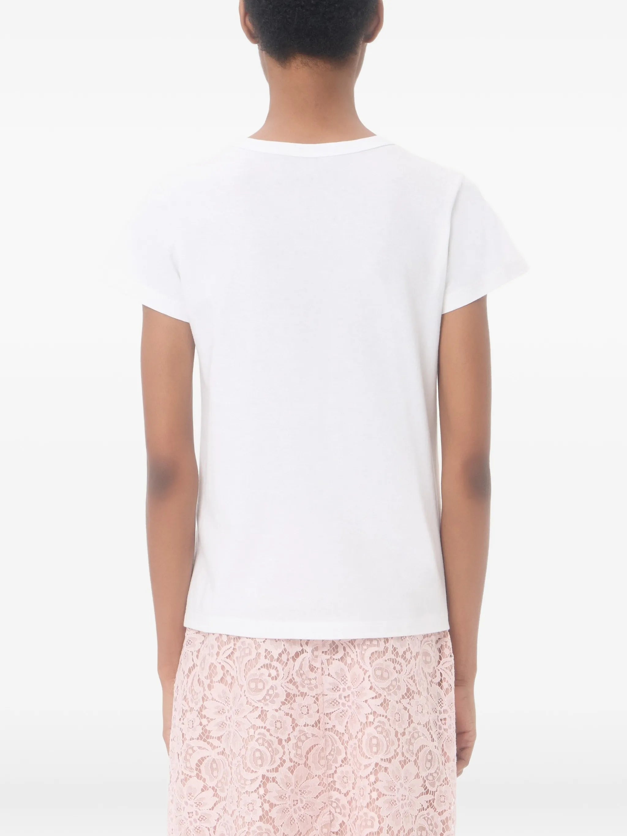 cotton jersey T-shirt with Chez 1960 print