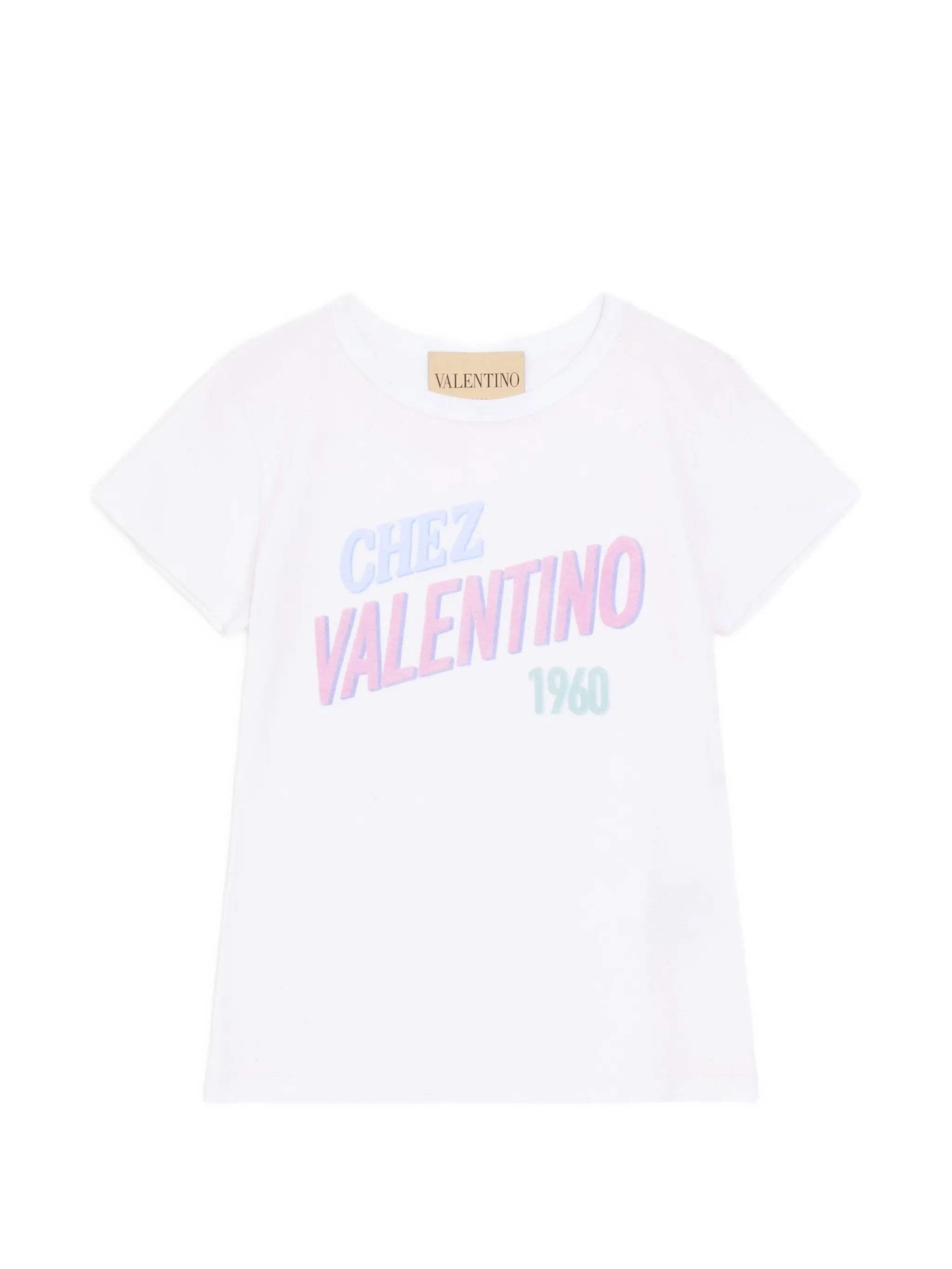 cotton jersey T-shirt with Chez 1960 print
