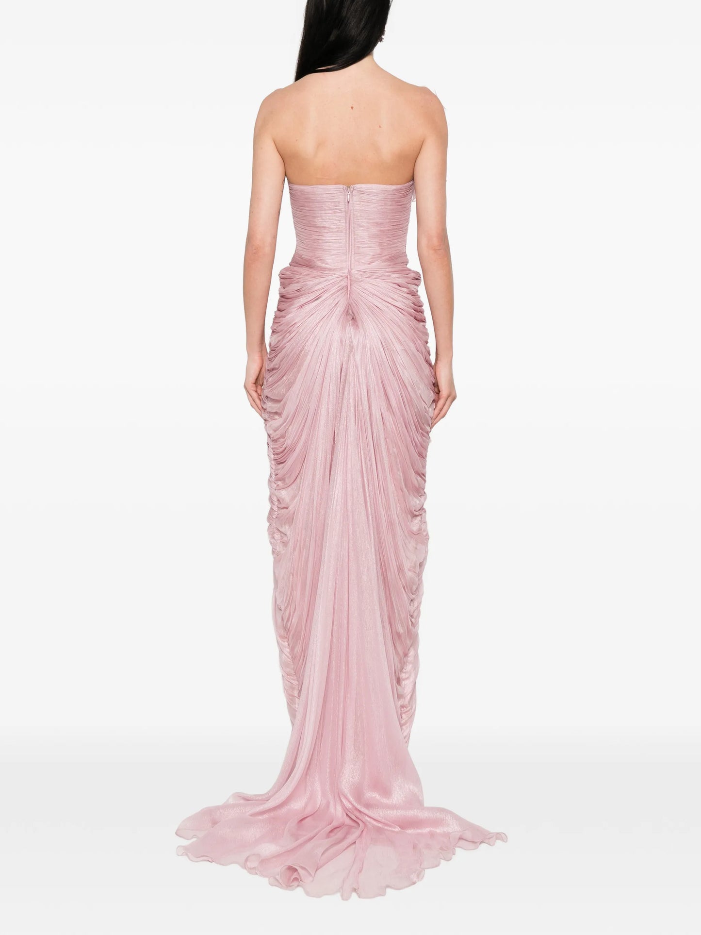 Suriel ruched maxi dress