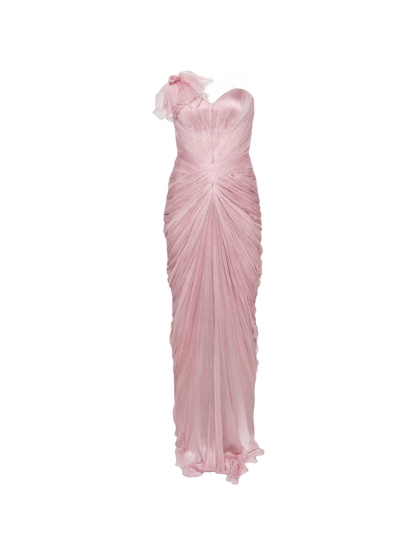 Suriel ruched maxi dress