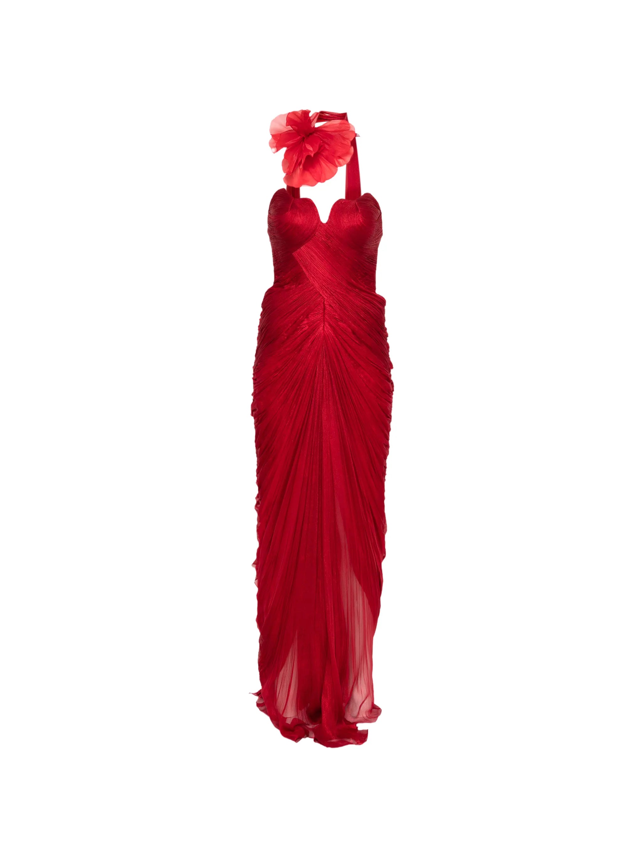 Marisa draped maxi dress