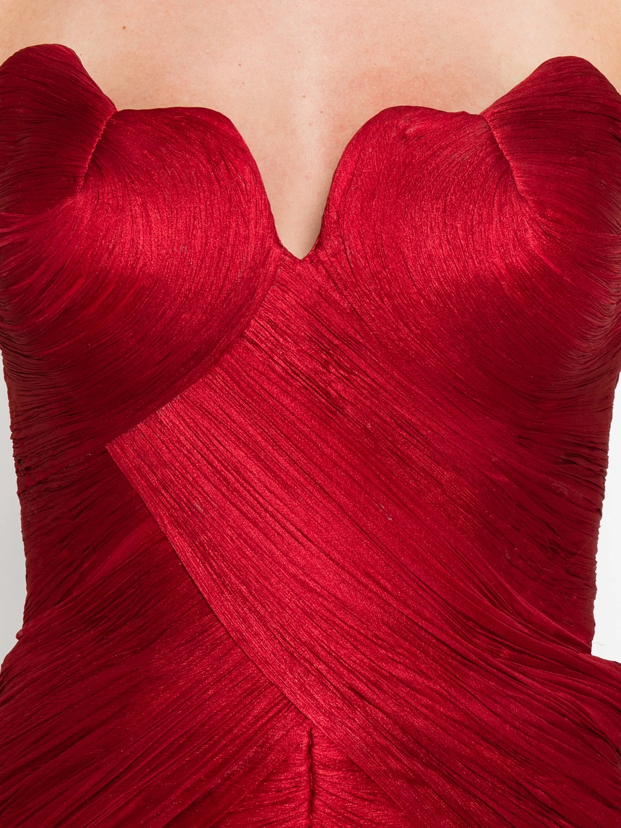 Marisa draped maxi dress