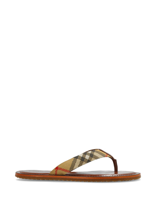 Check Pavilion sandals
