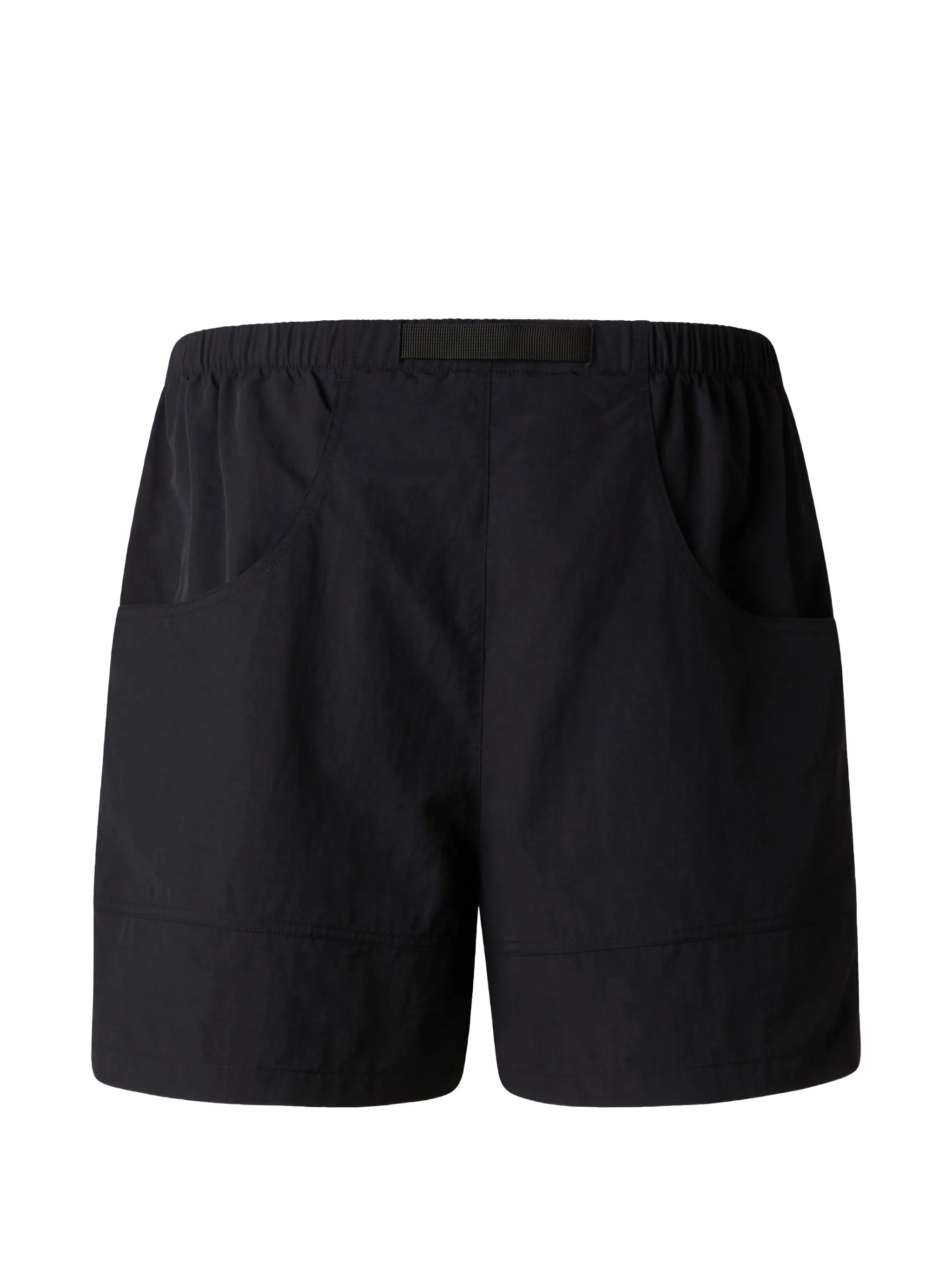 Red Box belted shorts
