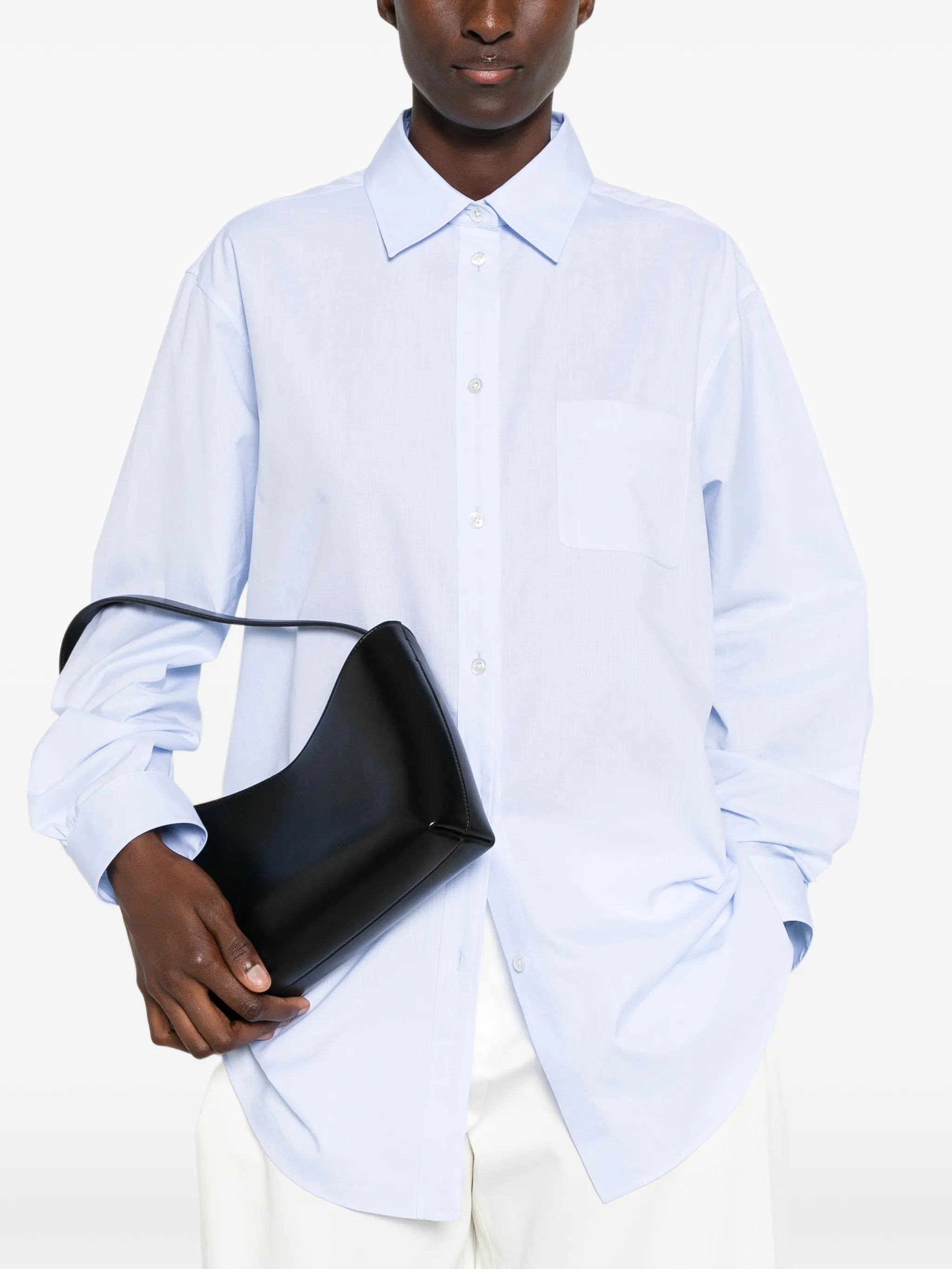 Alma leather shoulder bag