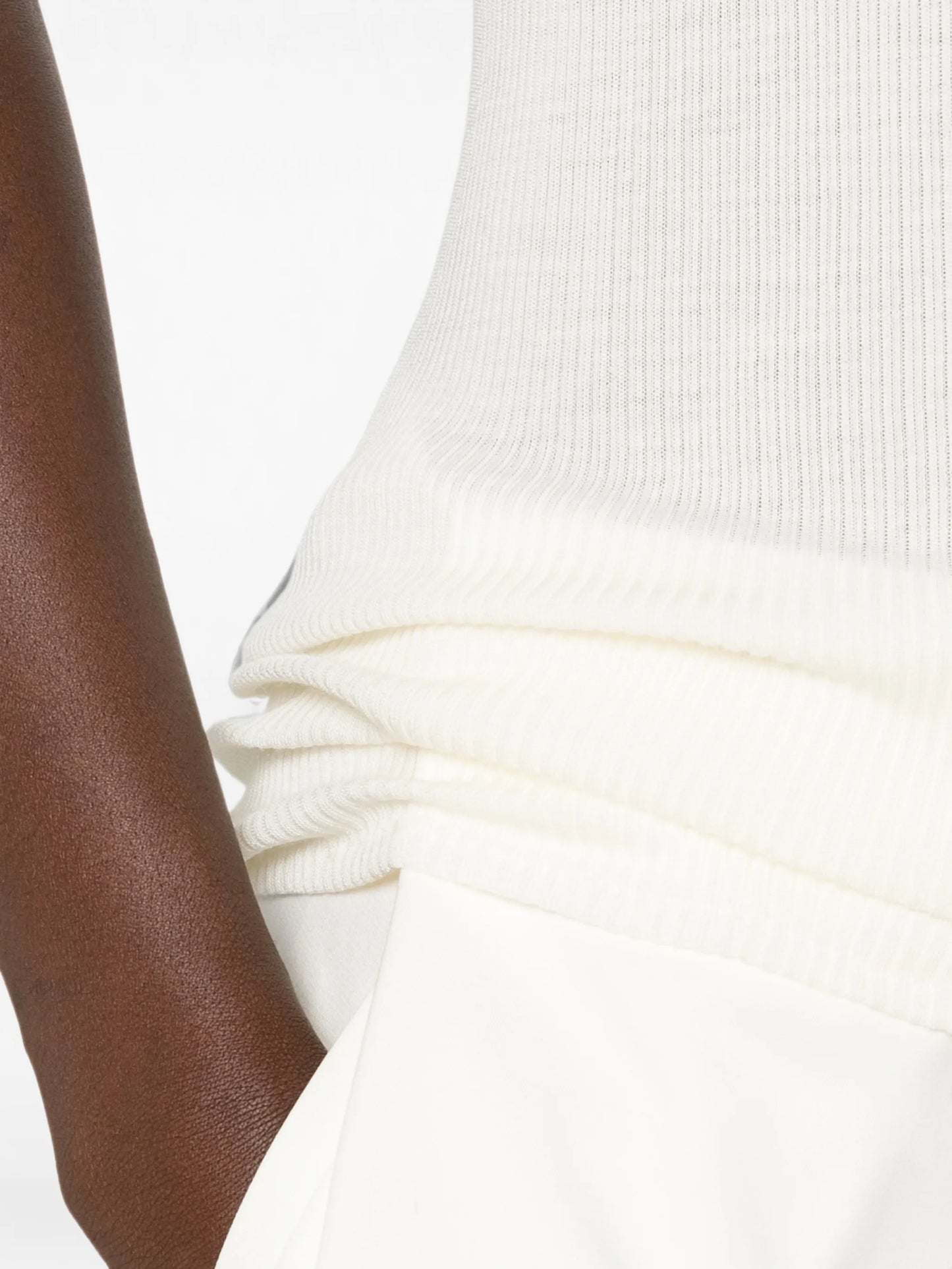 Danel ribbed-knit top