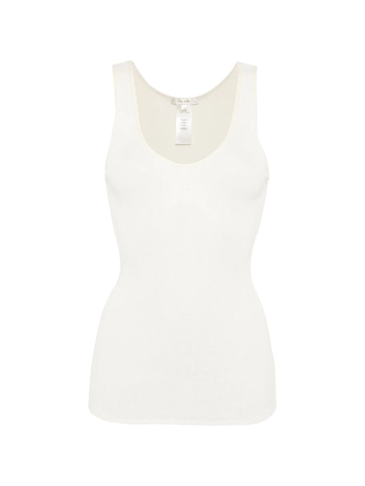 Danel ribbed-knit top