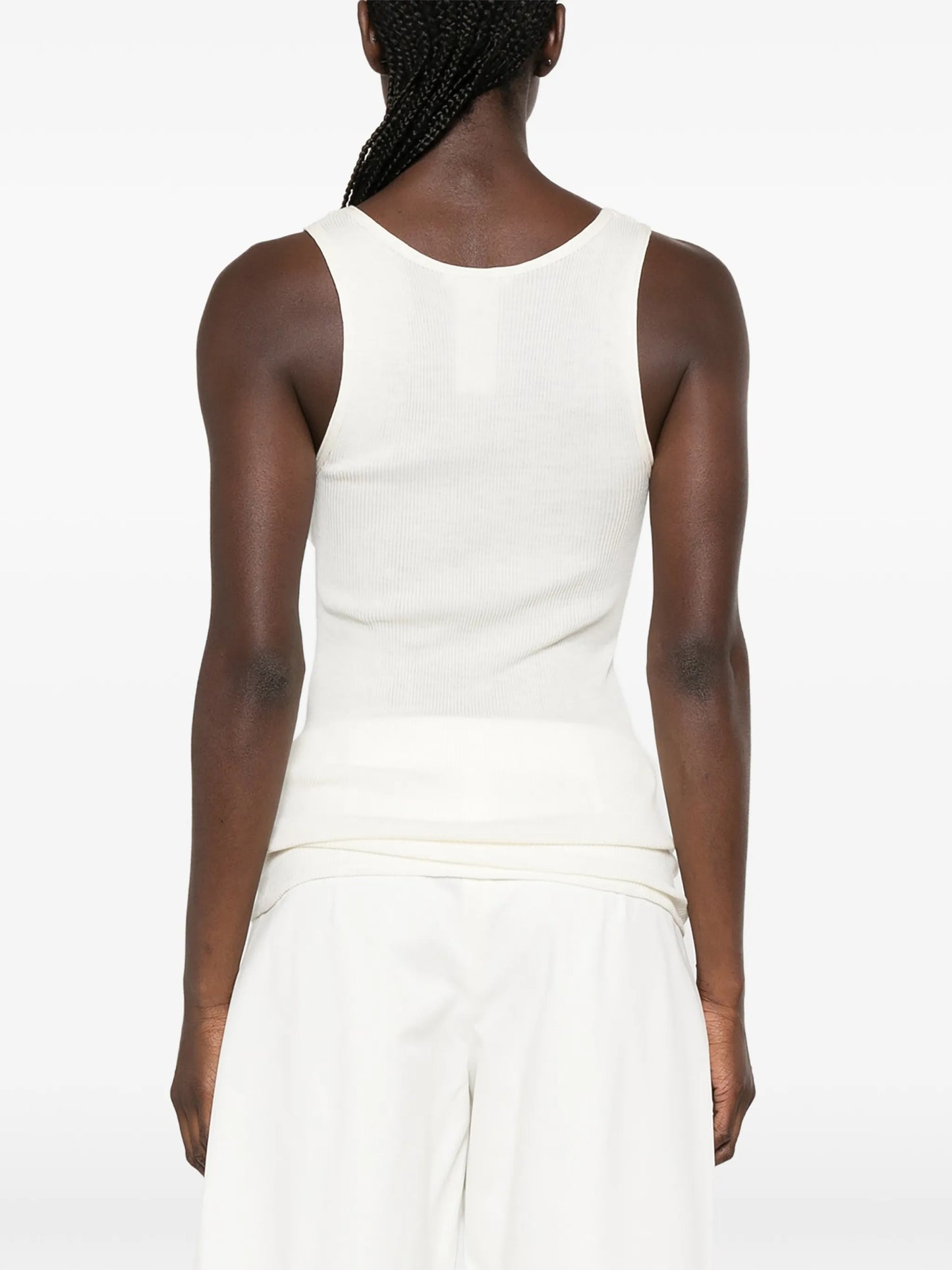 Danel ribbed-knit top