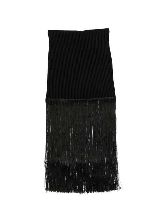 fringed tube skirt