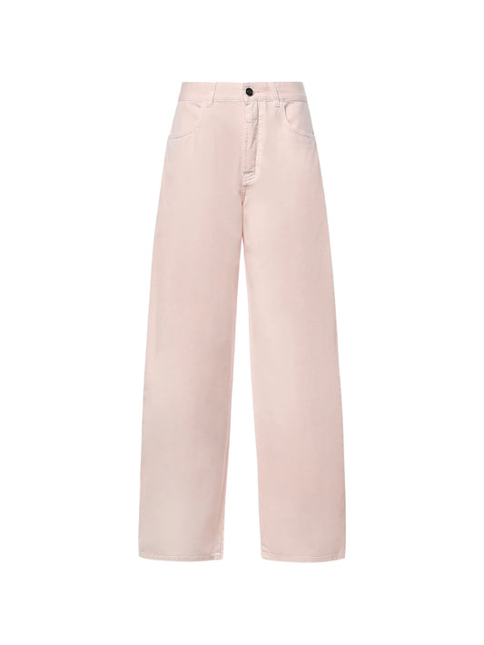 curved-leg jeans