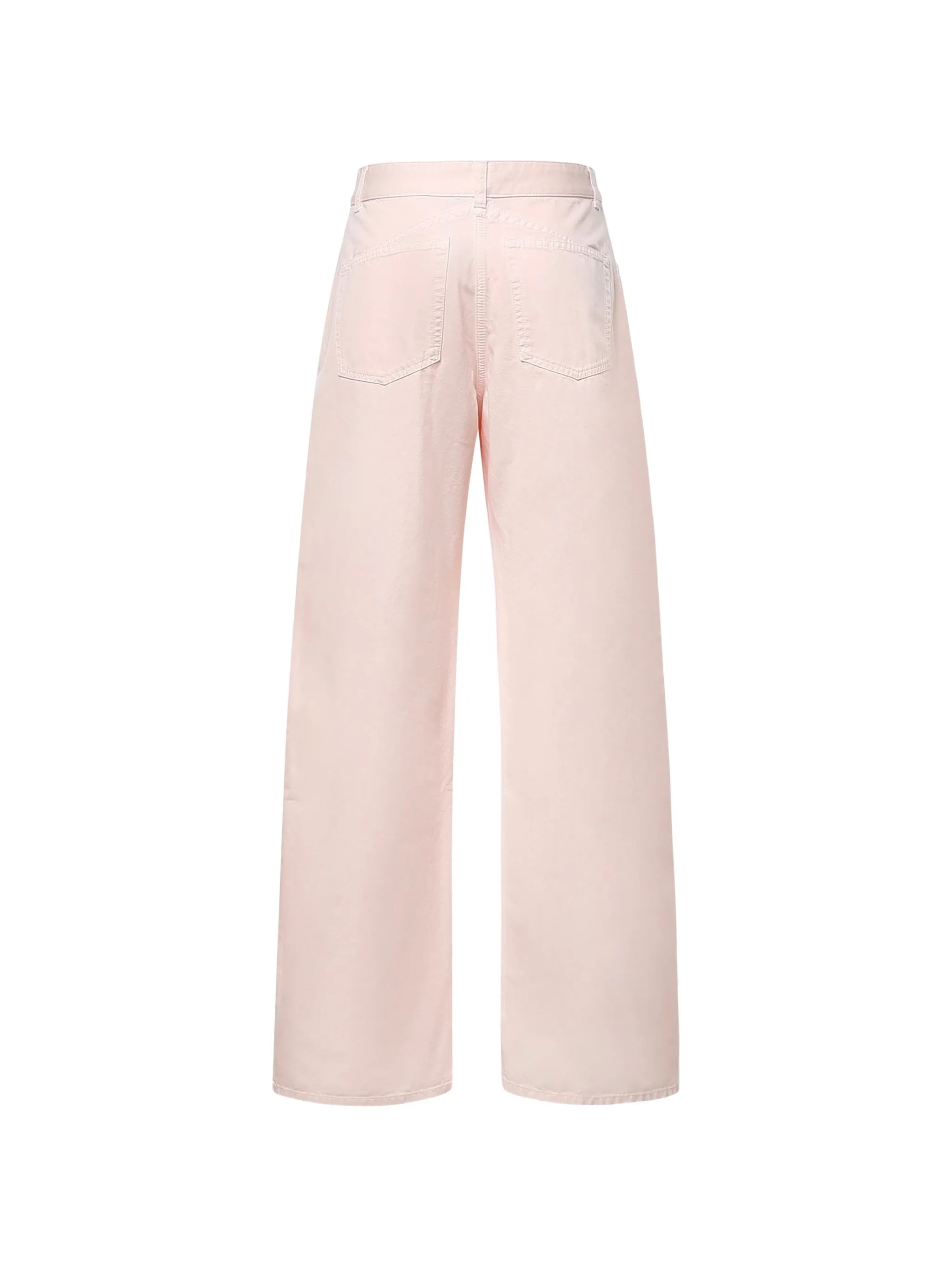 curved-leg jeans
