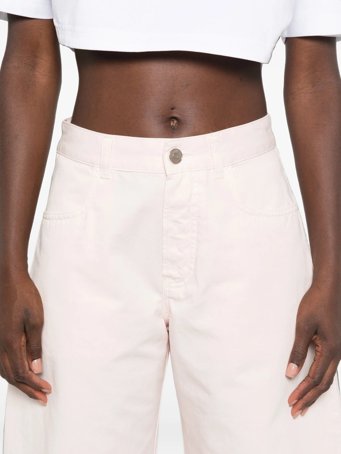 curved-leg jeans