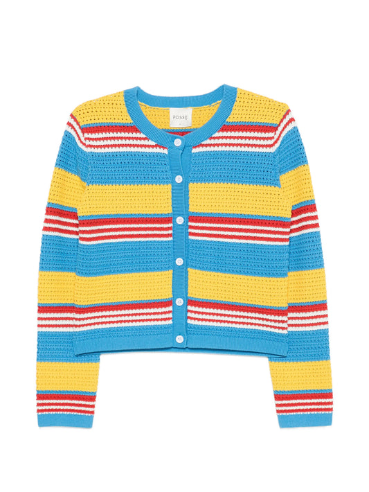 Tammy striped cardigan