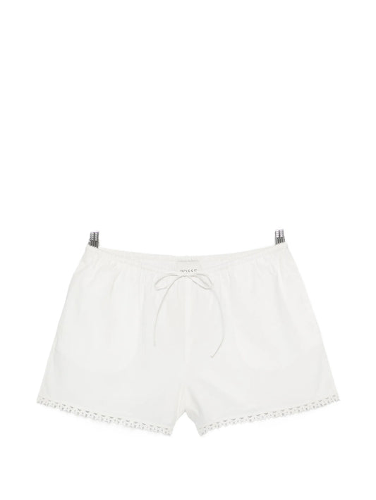 Veda lace-trim shorts