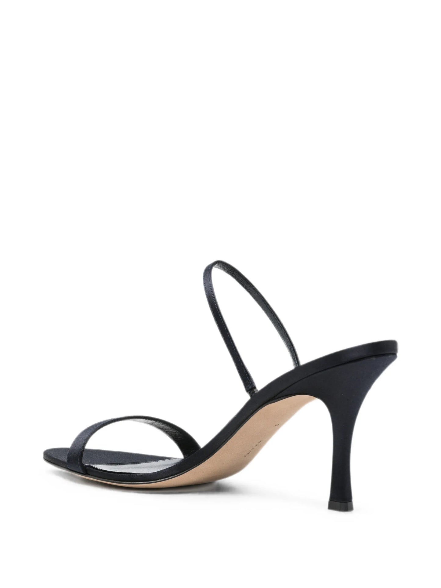 Ella satin slingback sandals