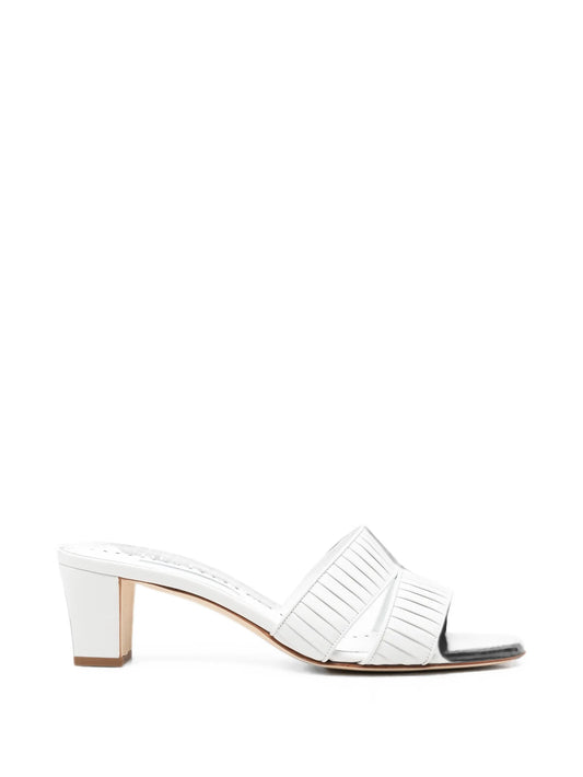 Lusinamu pleated mules