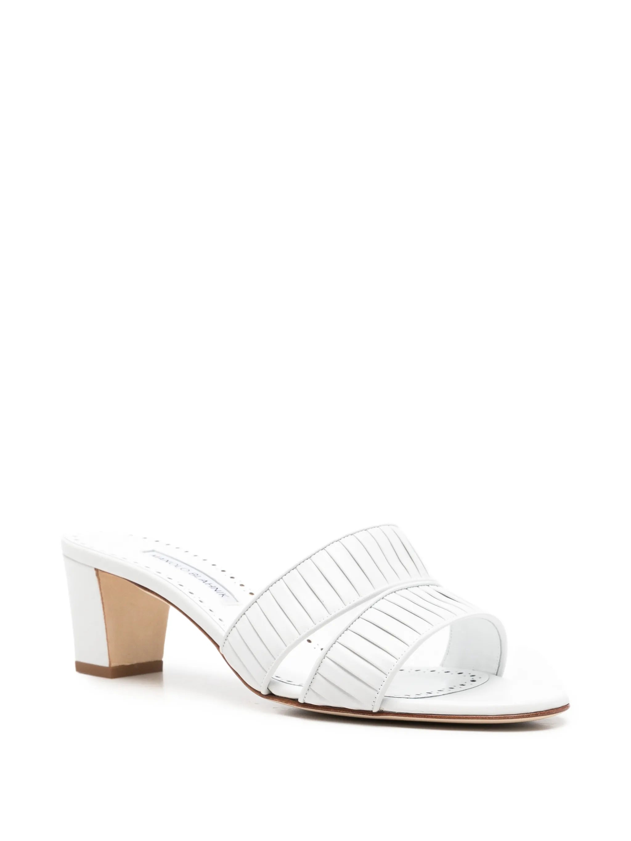 Lusinamu pleated mules