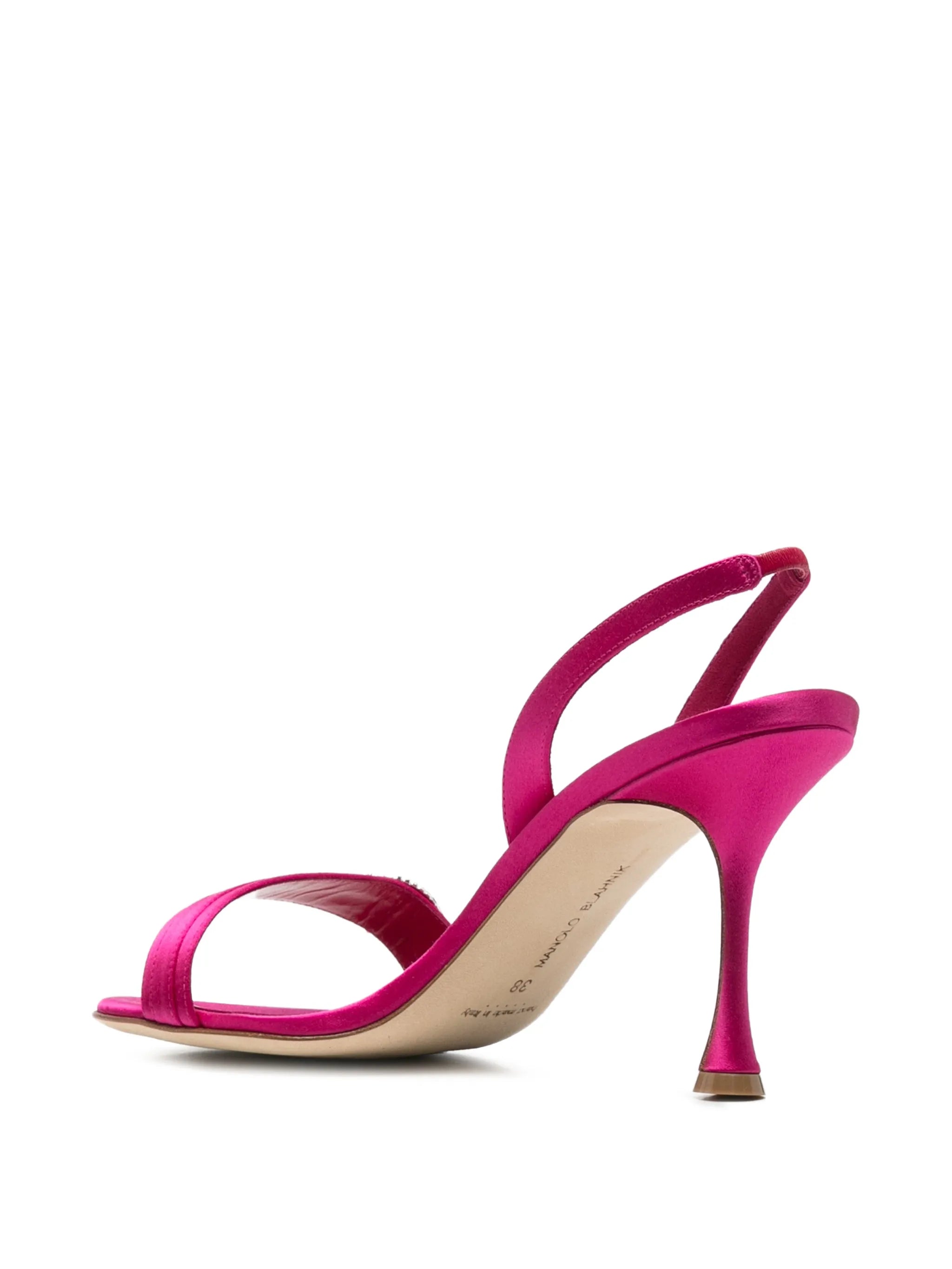 crystal-embellished sandals